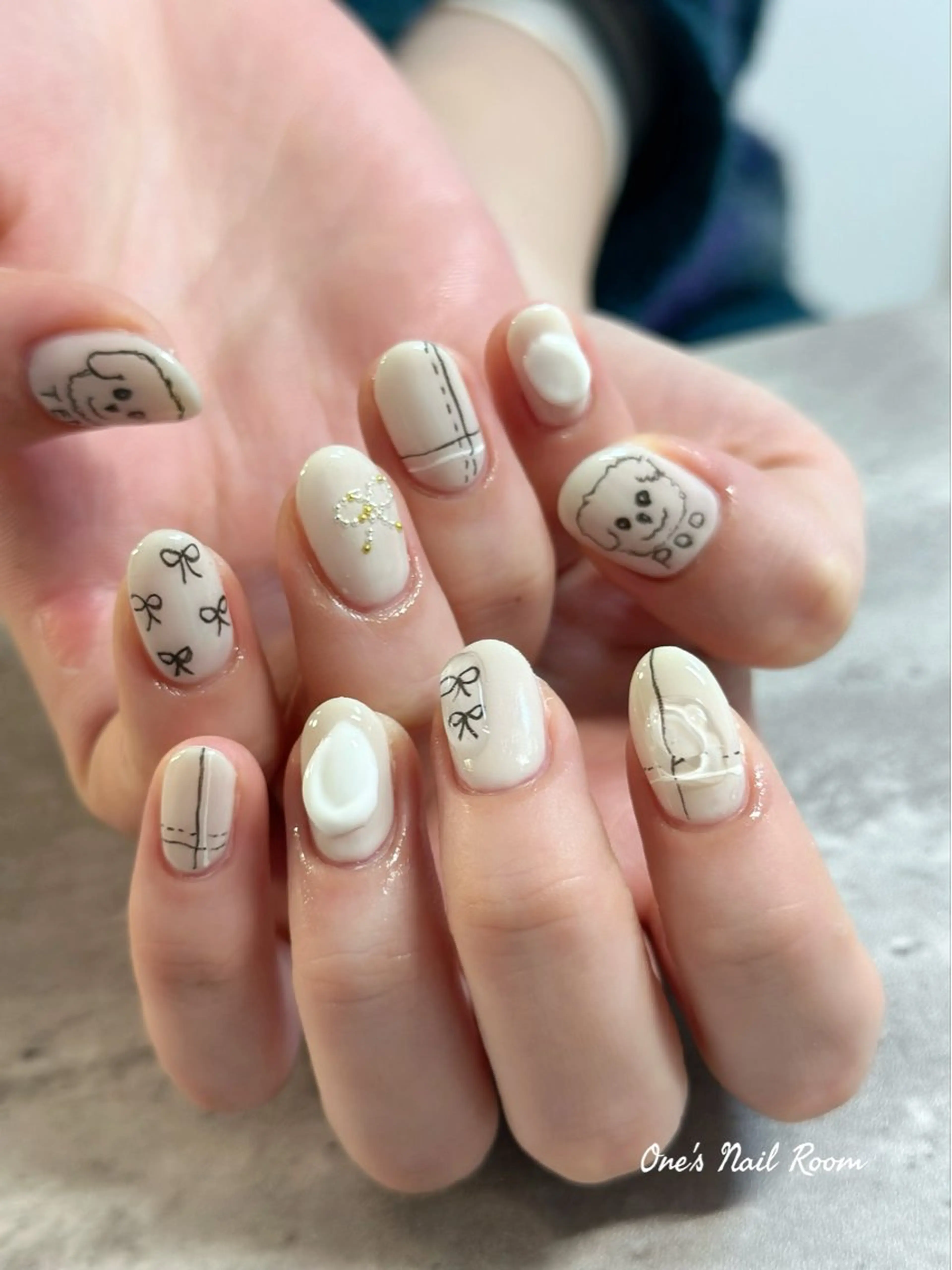 ネイル ハンドネイル One's Nail Roomのネイルデザイン