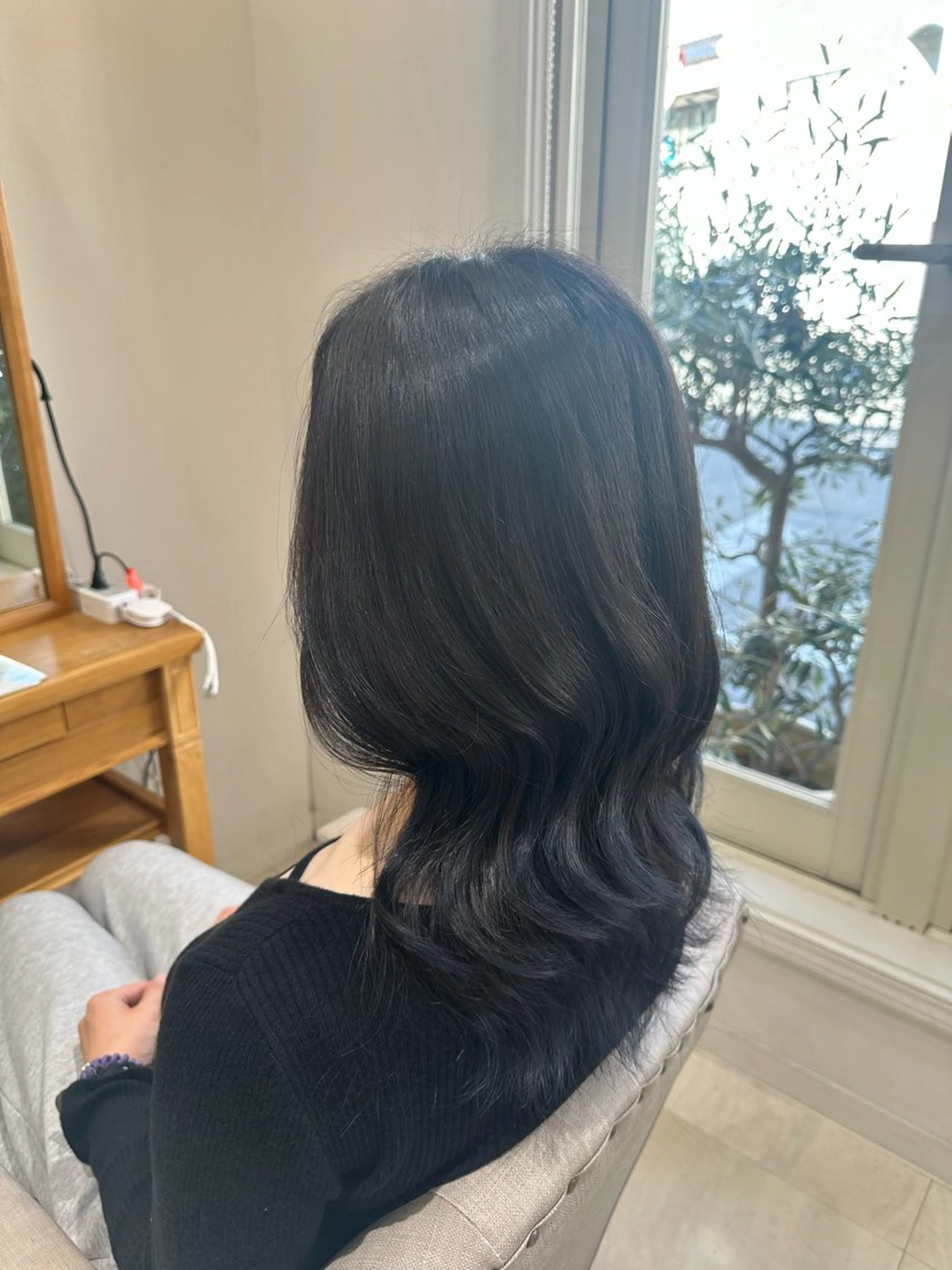 ロング カラー enne所属・enne こさかのヘアスタイル