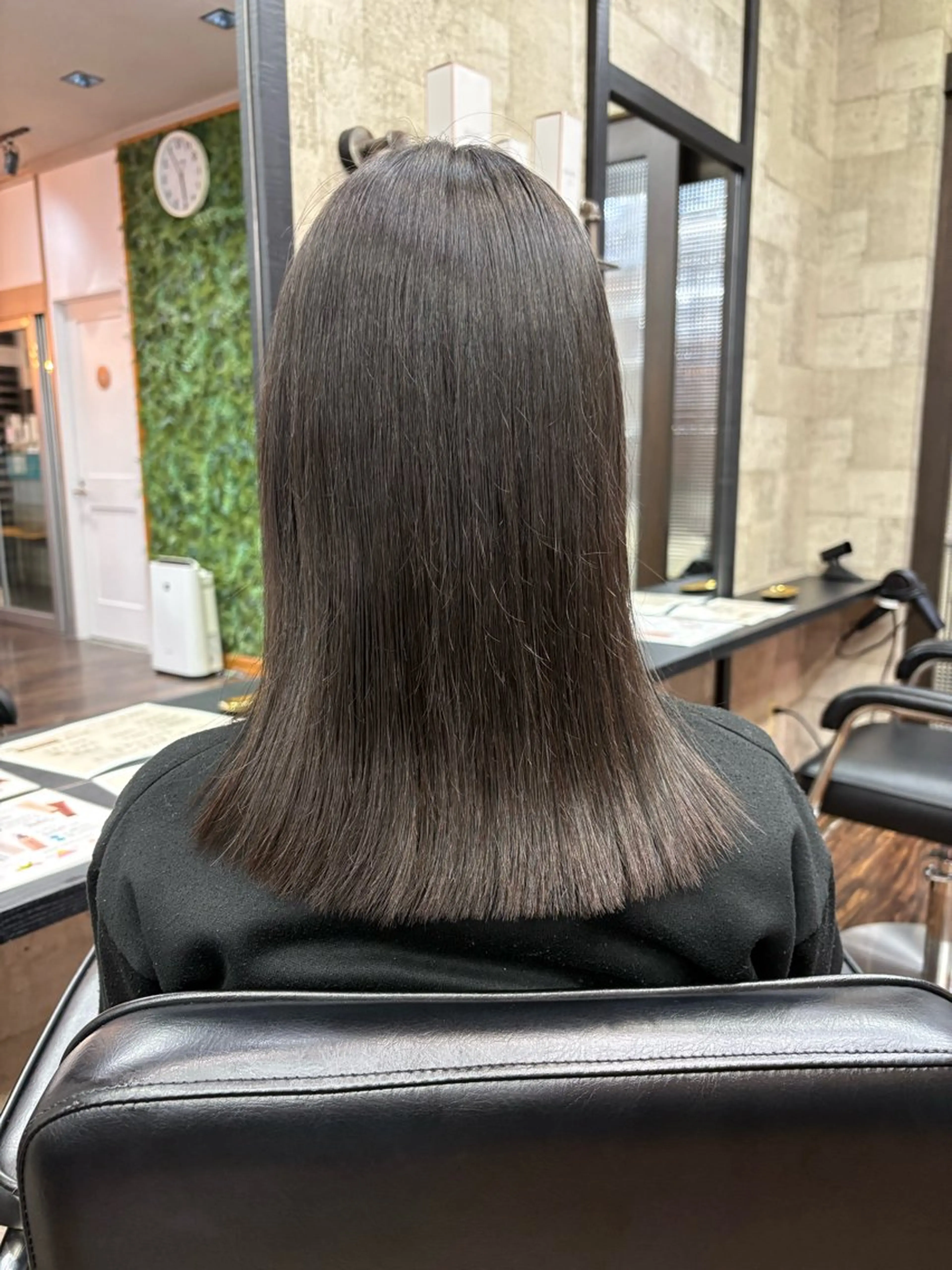 セミロング 学生 BALANCE ゆなのヘアスタイル