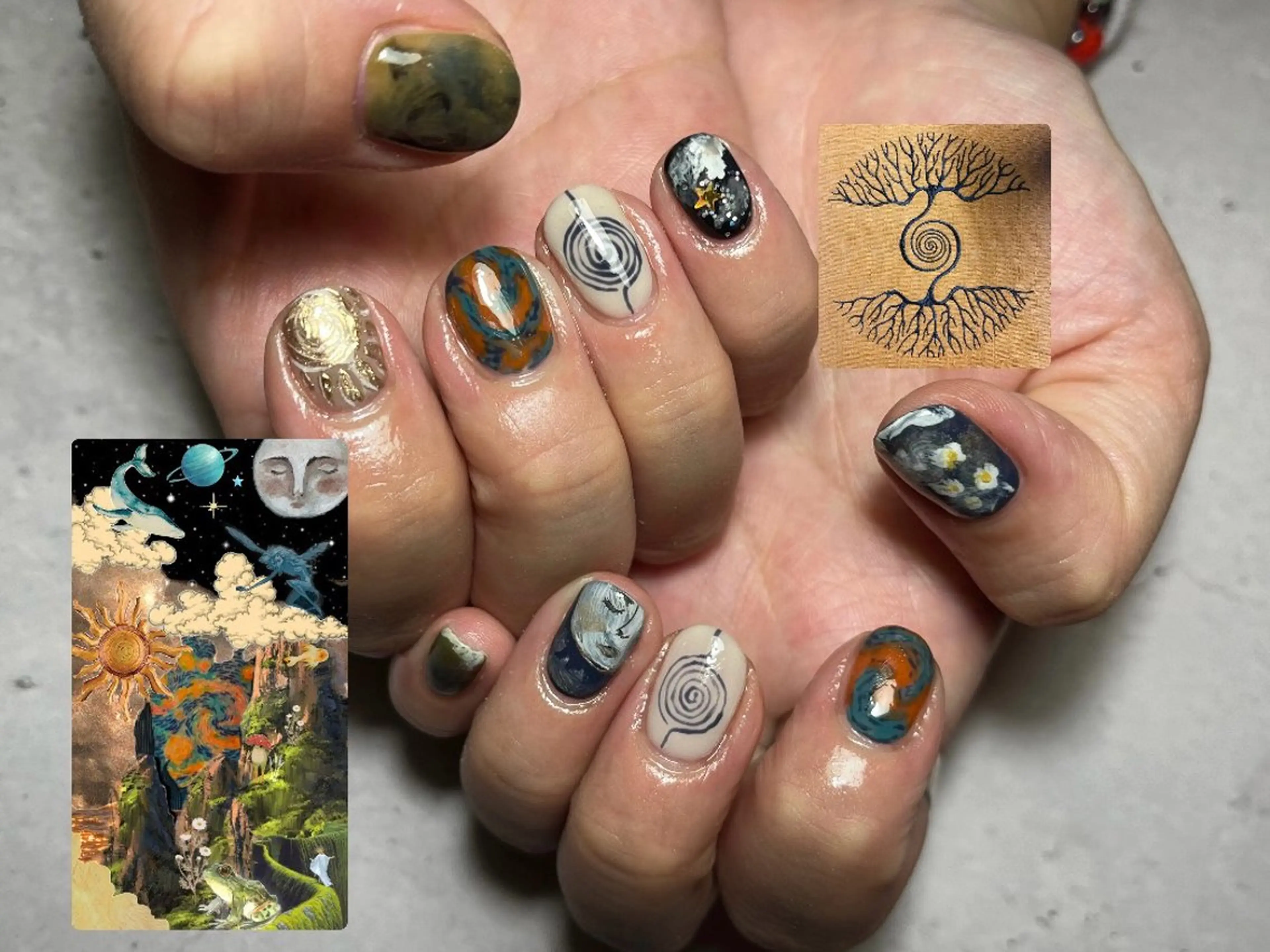 ネイル ハンドネイル アトリエ ○△□のネイルデザイン