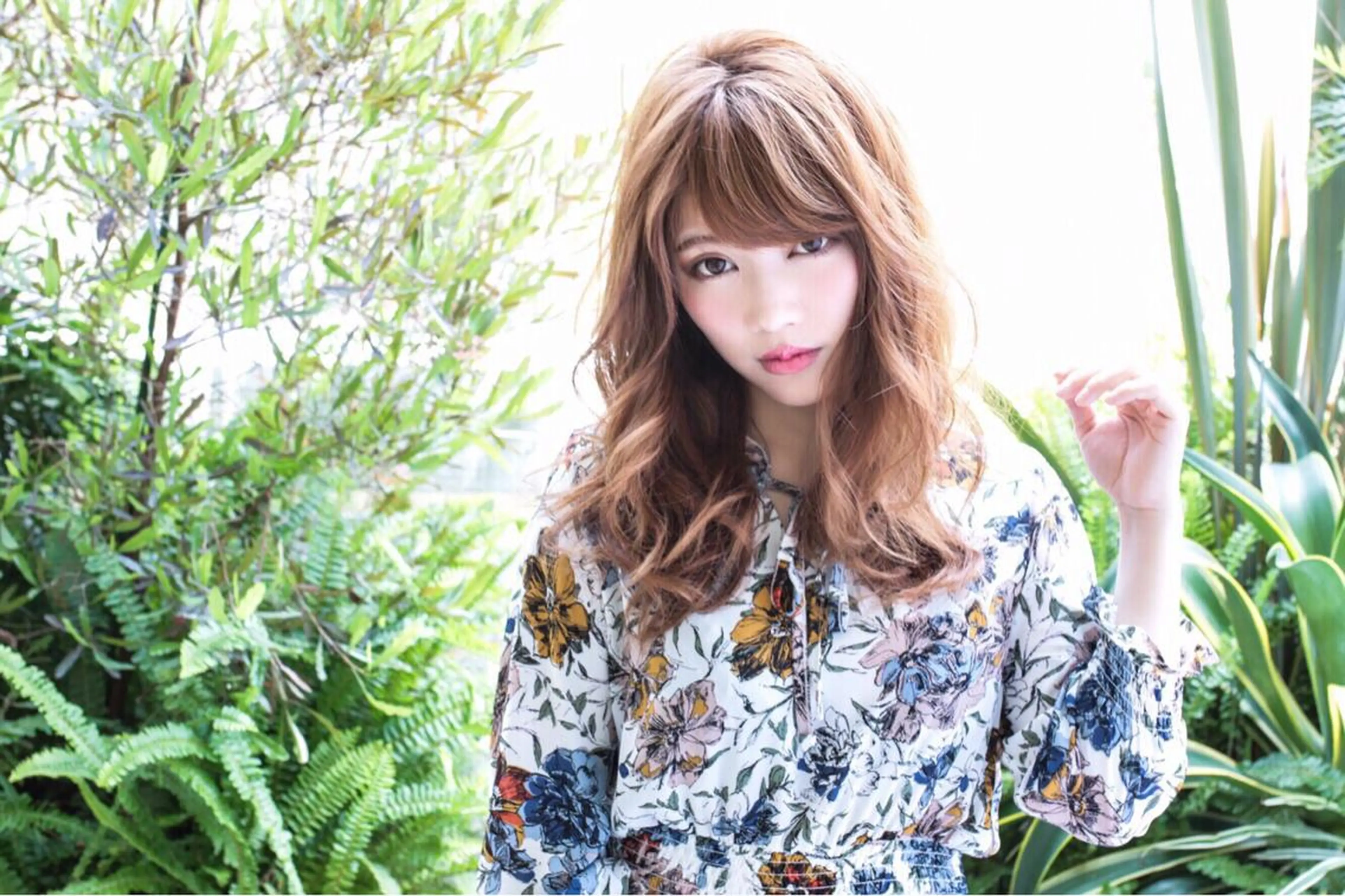 セミロング 小顔カット/レイヤー 【WiLL】加藤のヘアスタイル