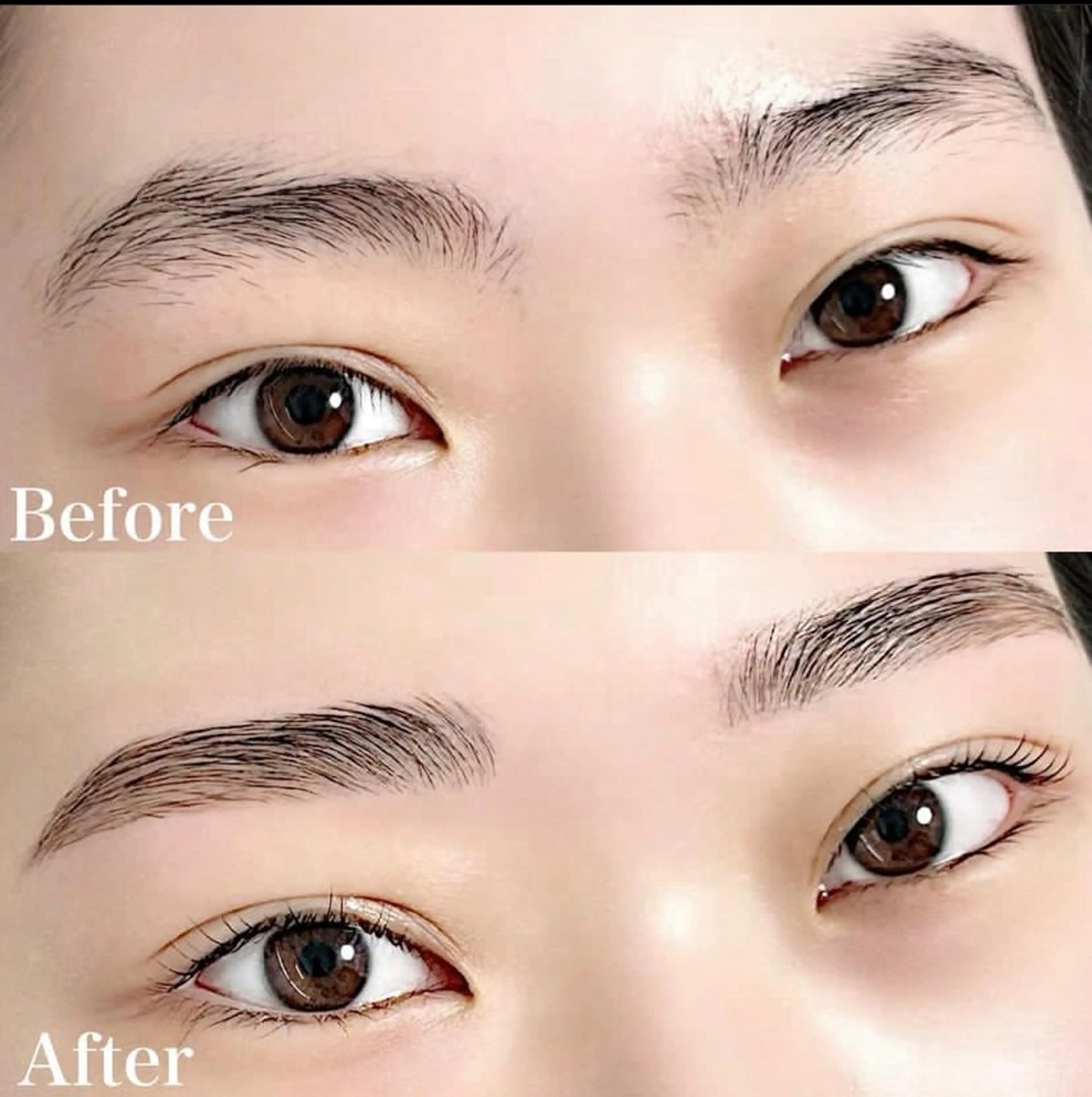 🌙韓国式美眉スタイリング🌙【アイブロウリフト+wax】の写真