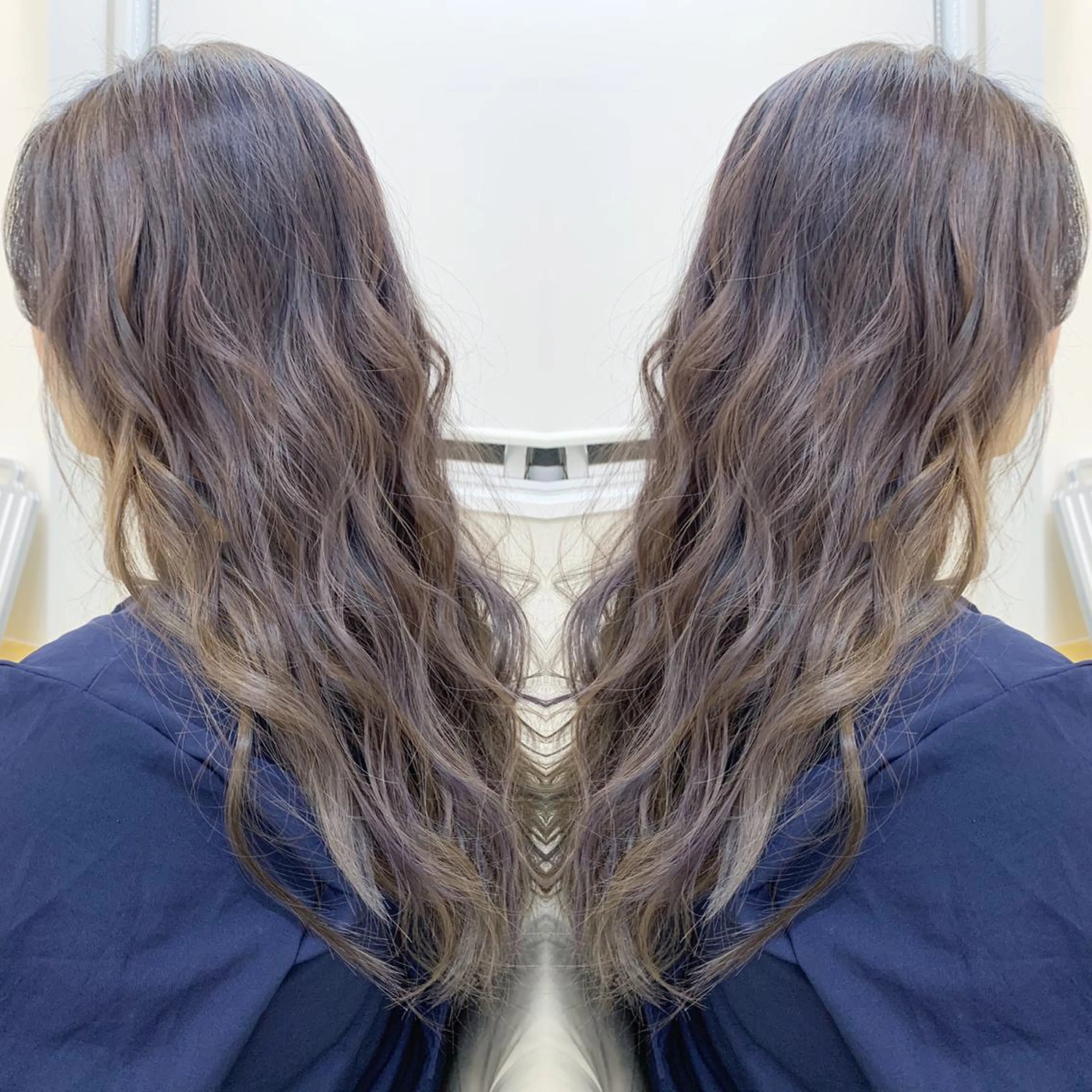 ロング カット ヘアカラー H所属・H (エイチ) 烏丸御池店のヘアスタイル