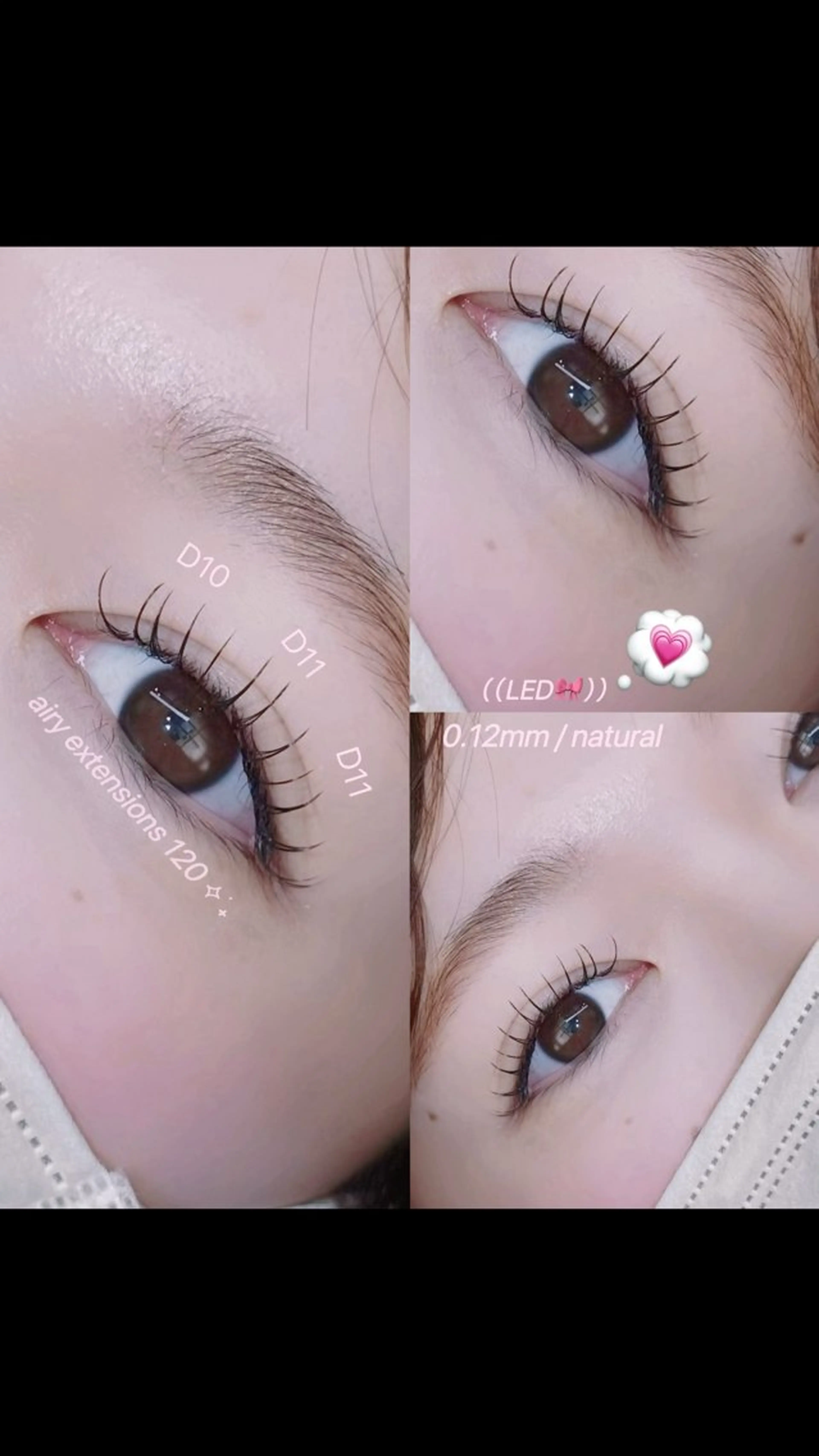 マツエク・マツパ マツエク Beautiful me🎀yuriのマツエク・マツパデザイン