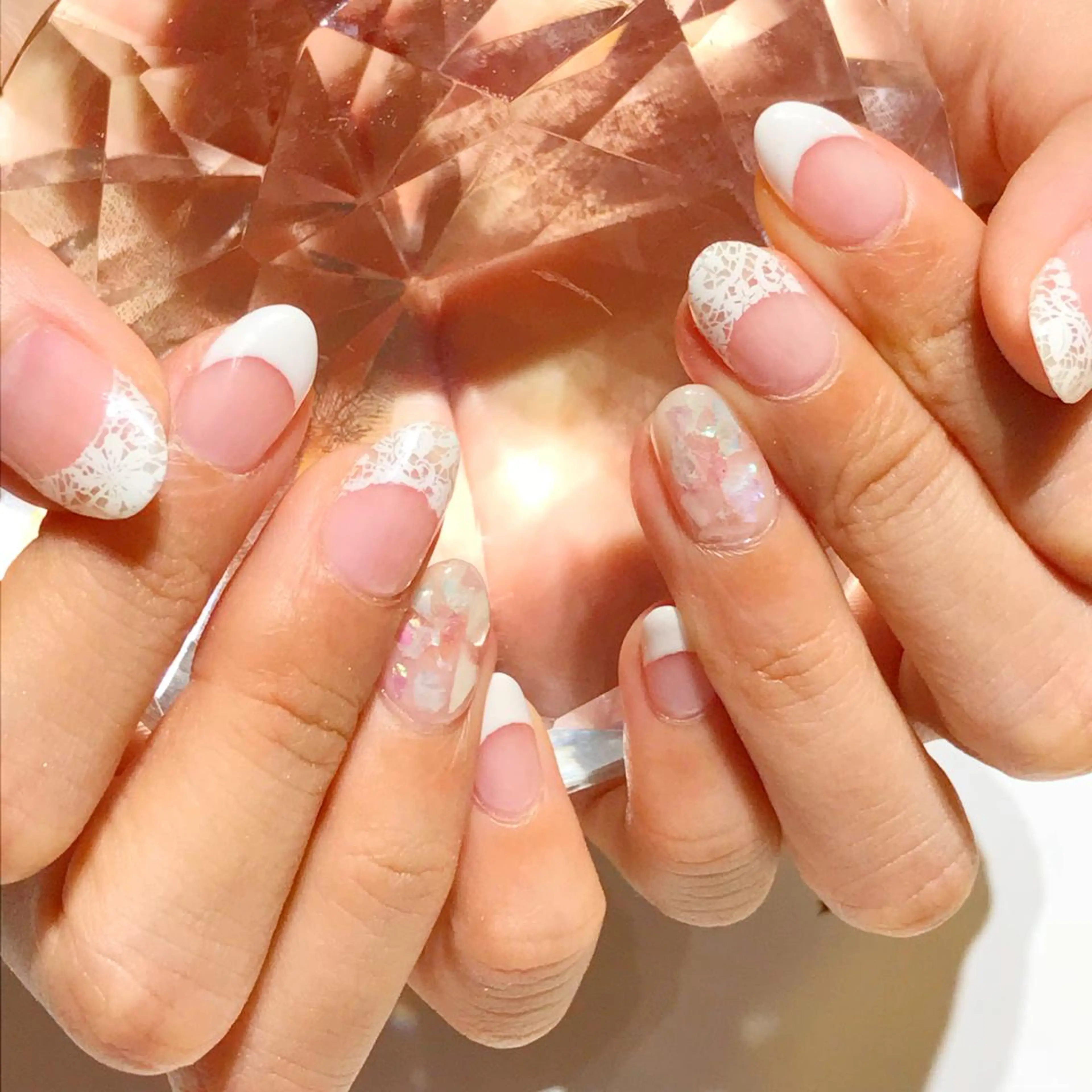 ネイル ブライダルネイル YUN 💅のネイルデザイン
