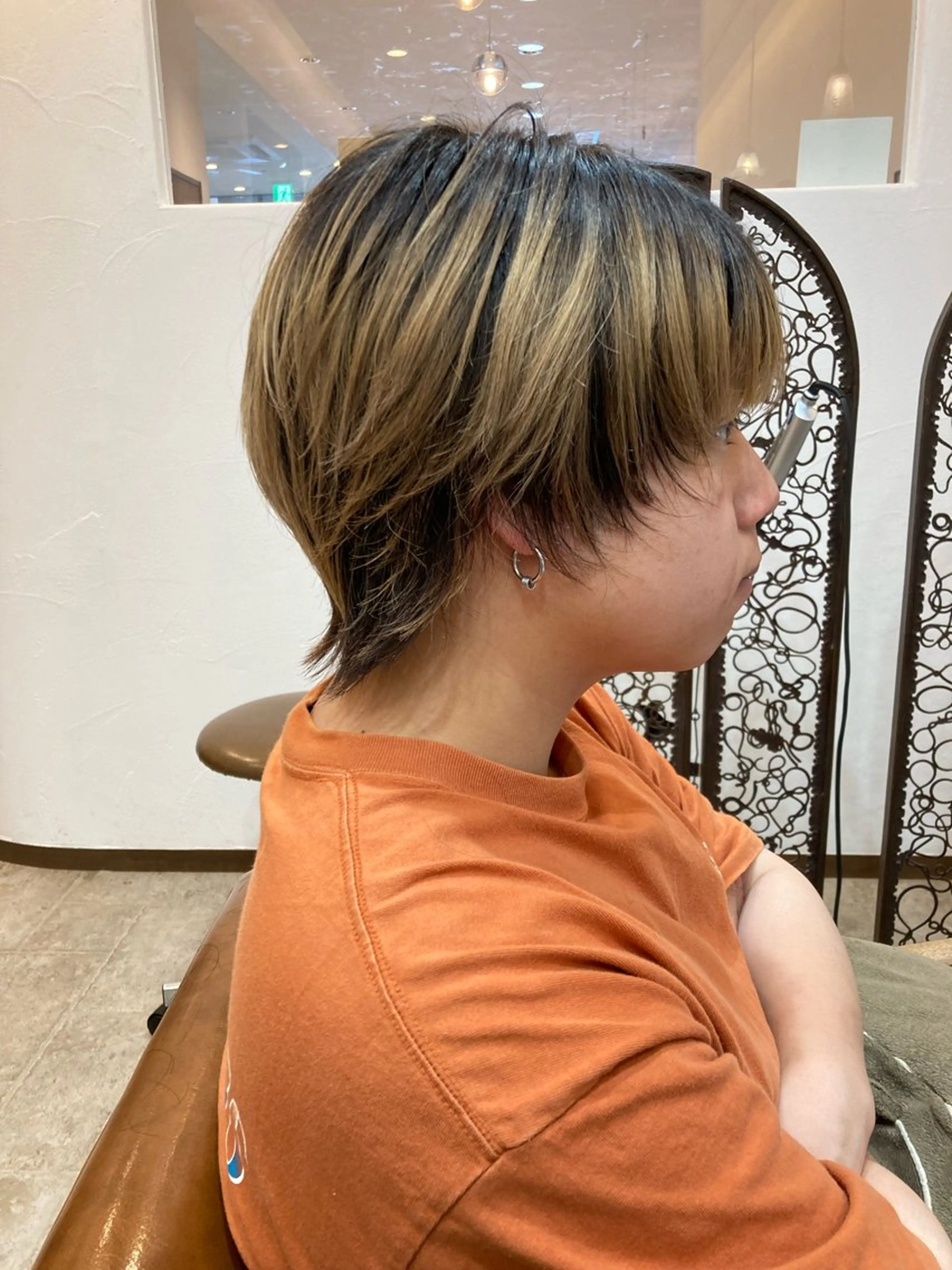 ミディアム メンズ カット特化型 美容師/栗本のヘアスタイル