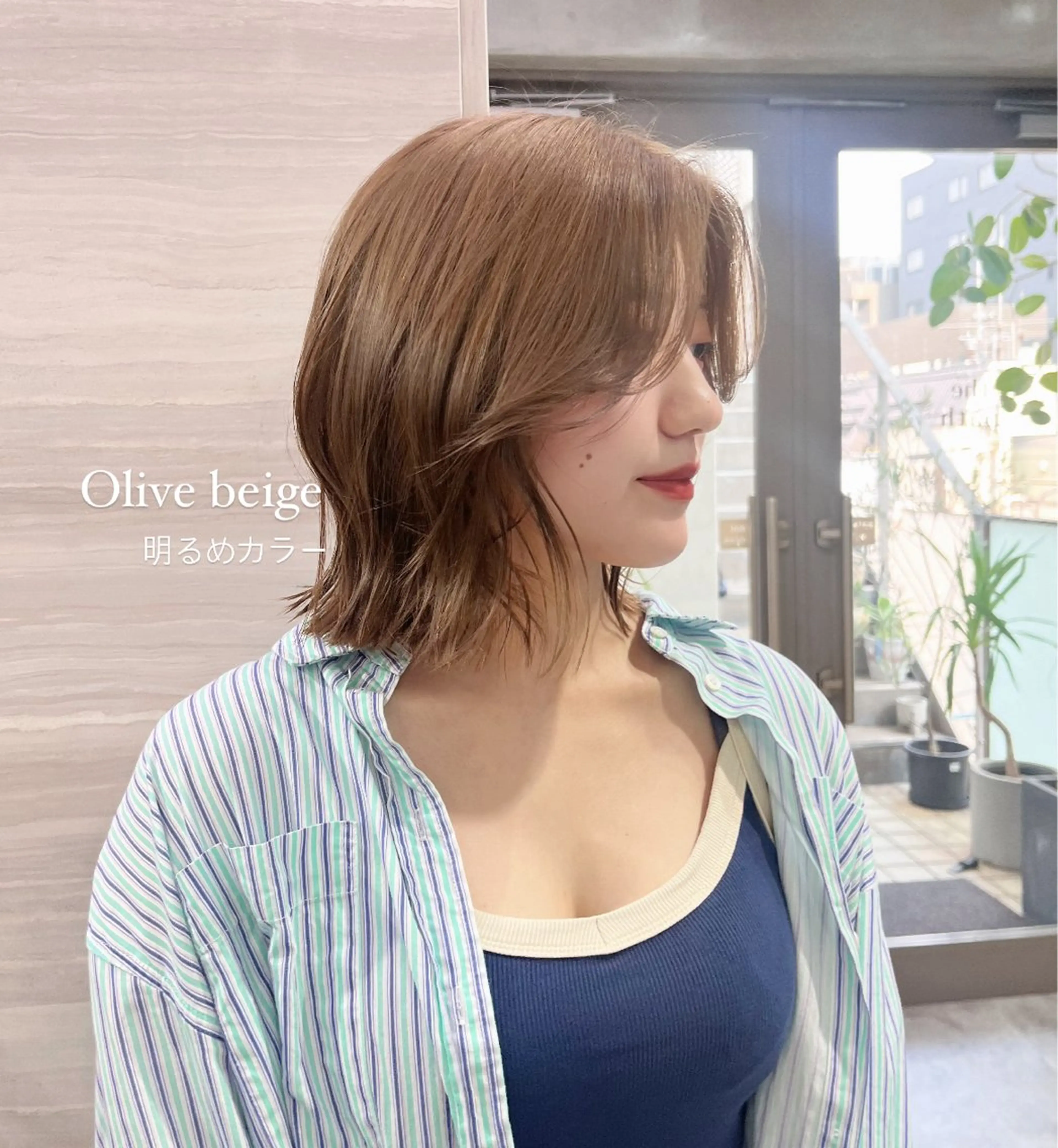 ロング カラー ブリーチ 透明感カラー ダブルカラー ブリーチなしカラー ナツミ/透明感カラー /酸性ストレートのヘアスタイル