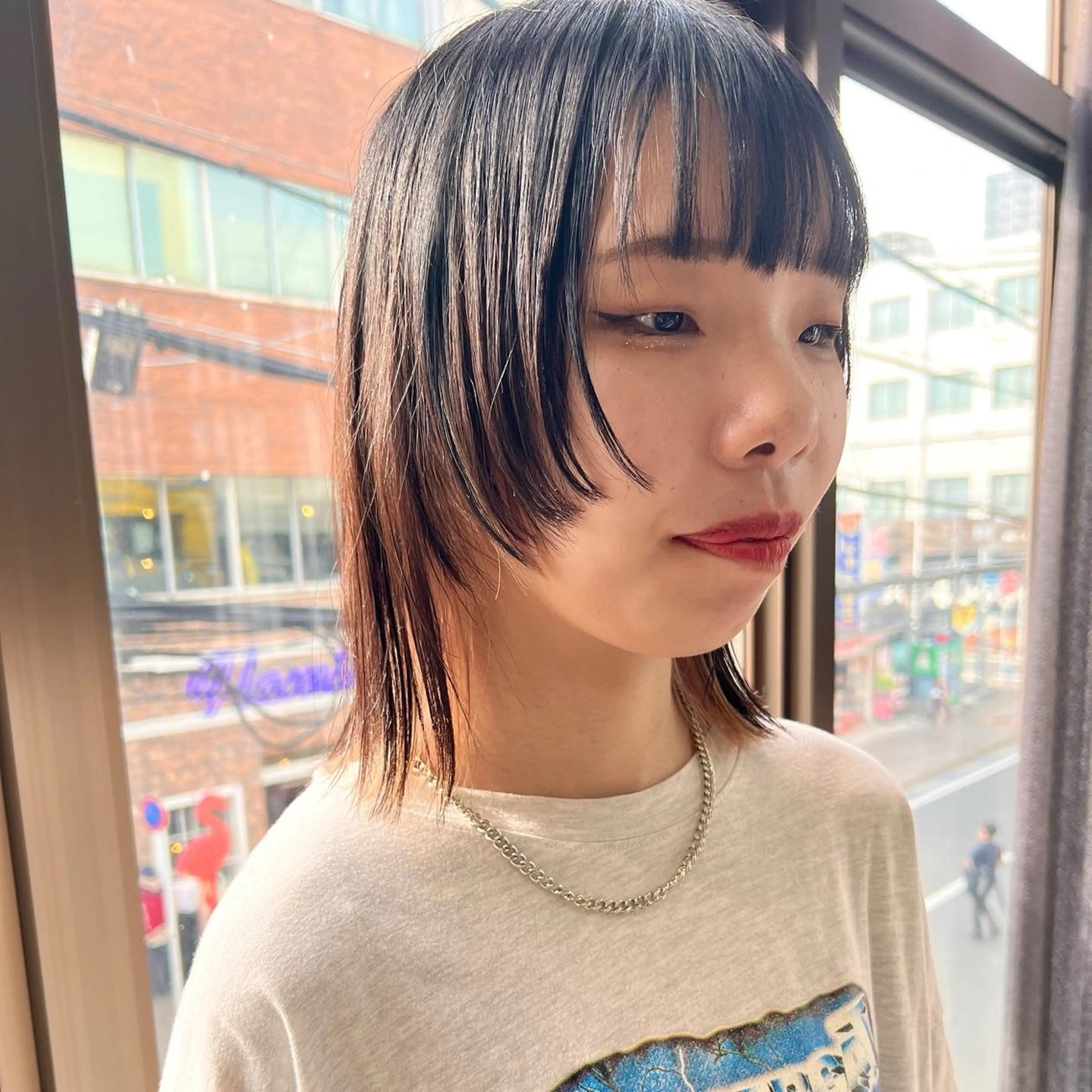 【👧🐺ウルフカット✖️ワンカラー】の写真