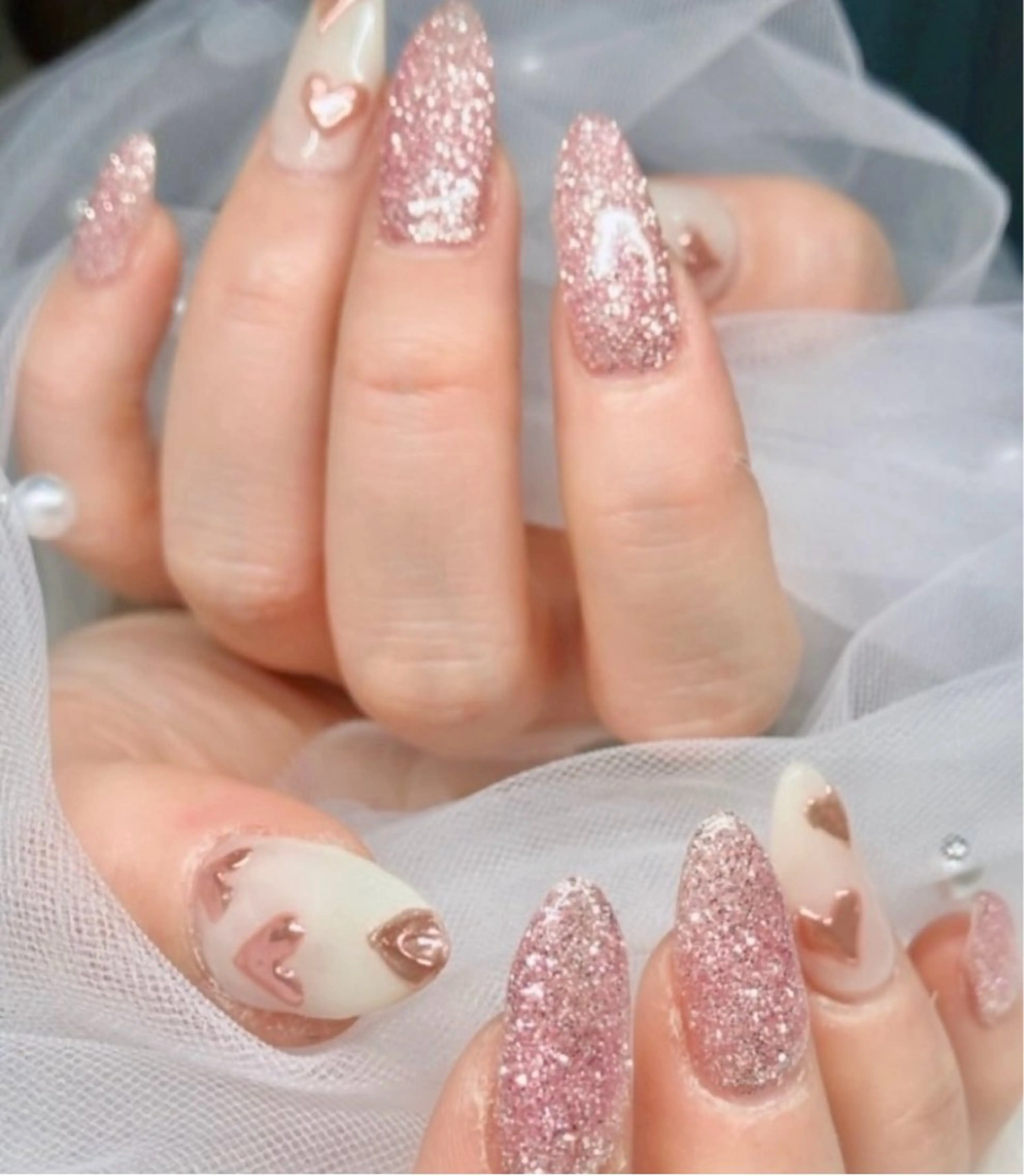 ネイル ハンドネイル 山科駅徒歩3分❣️ 代表　紗恵子のネイルデザイン