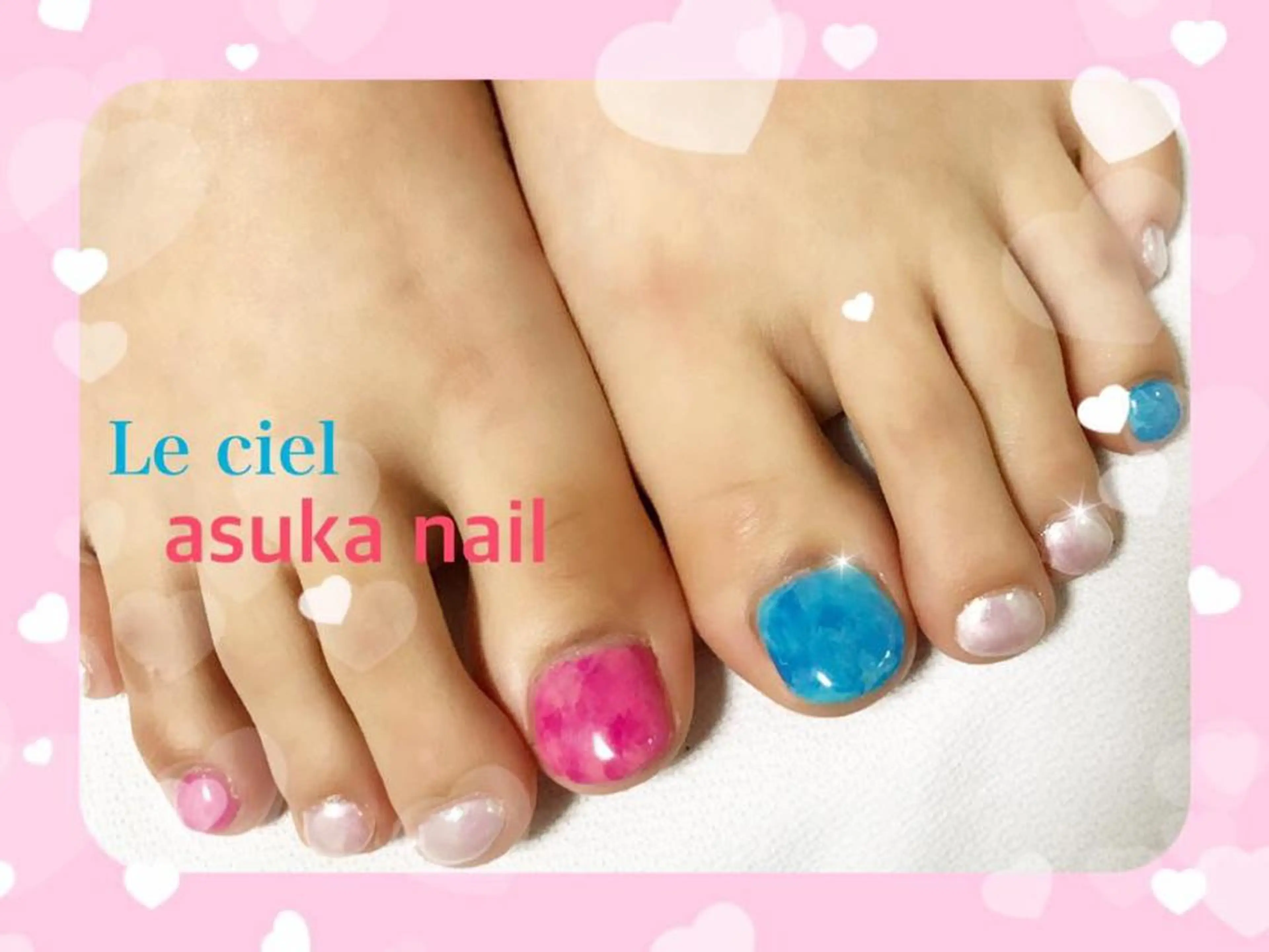 ネイル ホワイト Le ciel所属・asuka nailのネイルデザイン