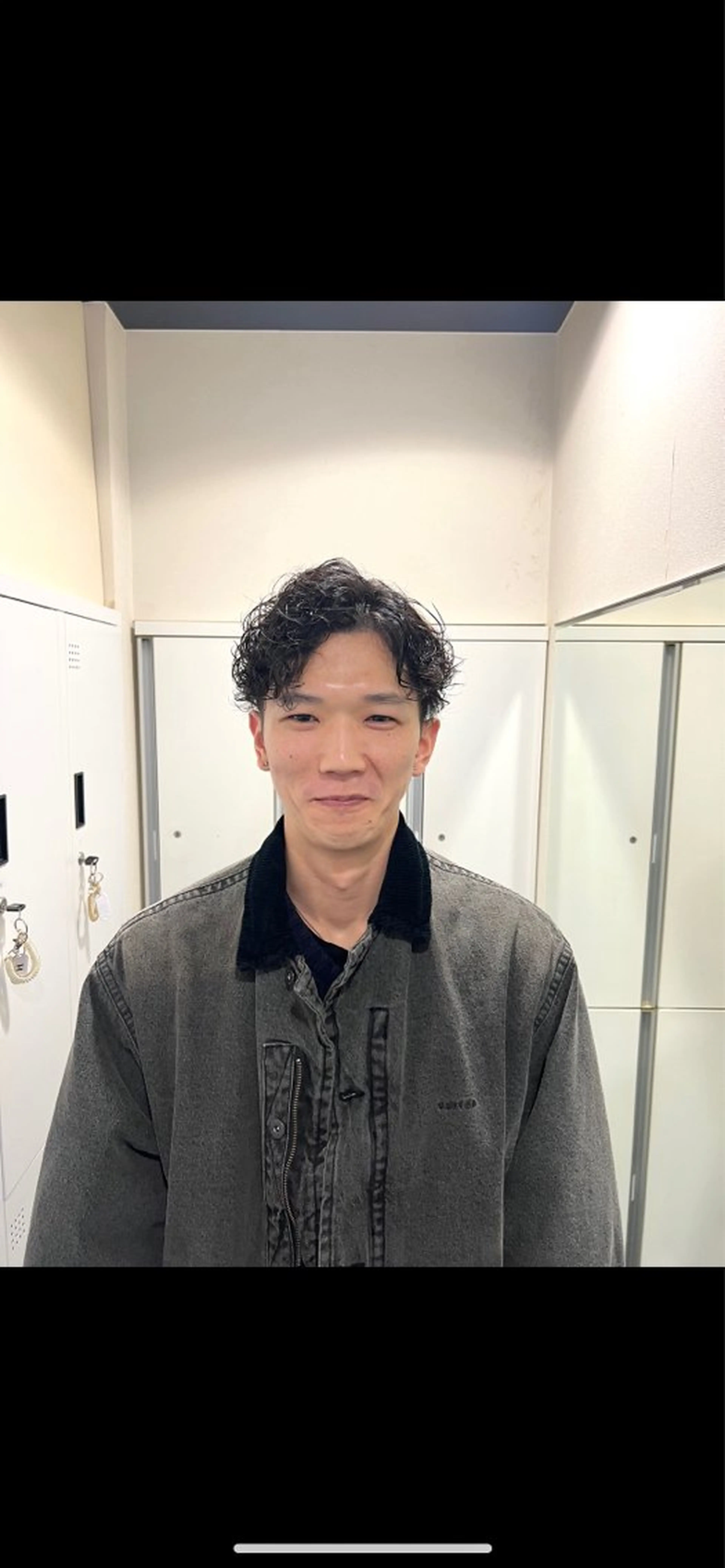 ショート パーマ メンズ メンズパーマ 波巻きパーマ スパイラルパーマ 茅ヶ崎パーマ特化/ スパイラル/ハルキのヘアスタイル