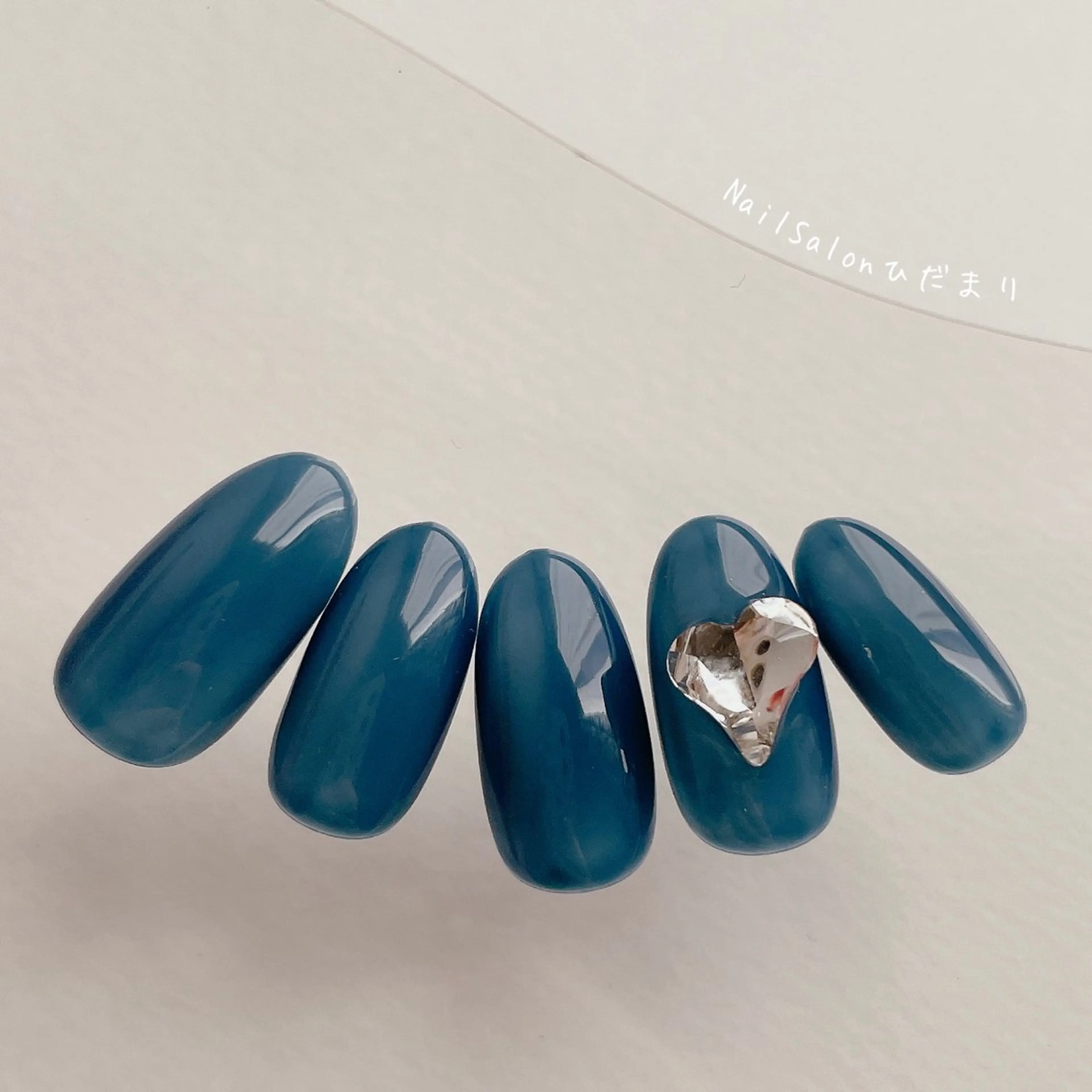 ネイル ハート ピンク NailSalon ひだまりのネイルデザイン