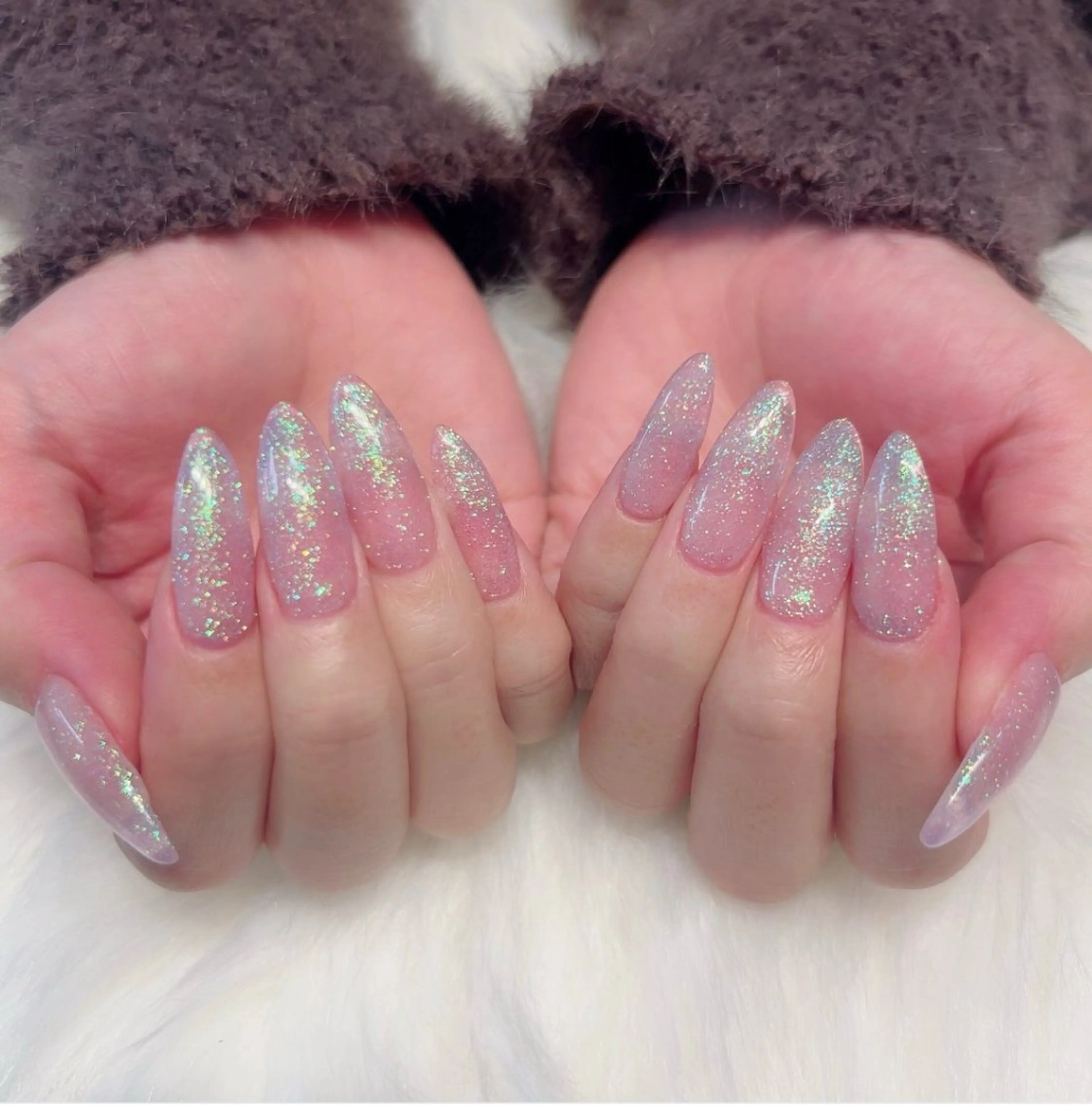 長さ出し10本 ワンカラー、グラデーションの写真