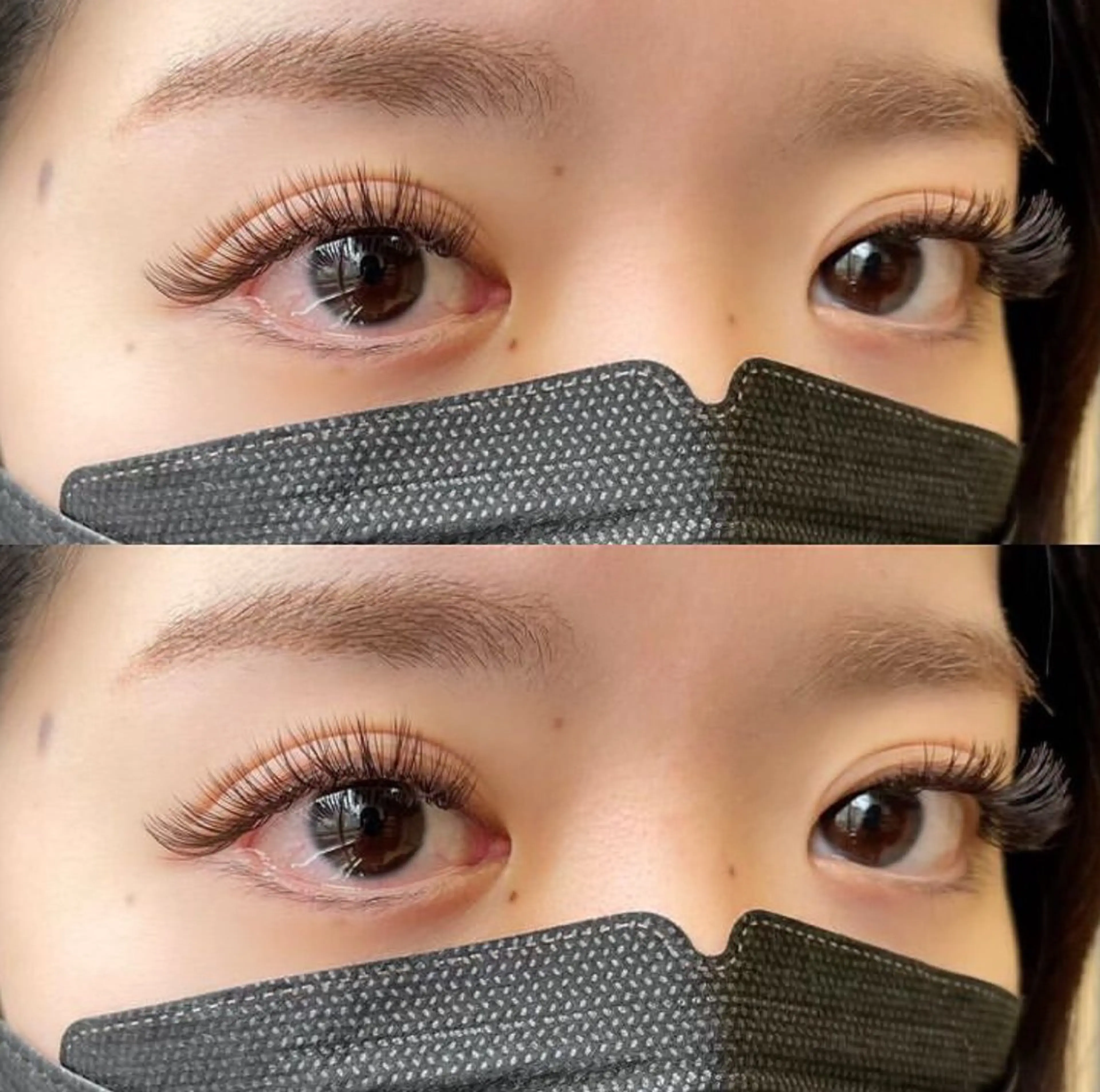 マツエク・マツパ 付け放題 バインドロック カラーマツエク フラットラッシュ ボリュームラッシュ Renata 新宿のマツエク・マツパデザイン