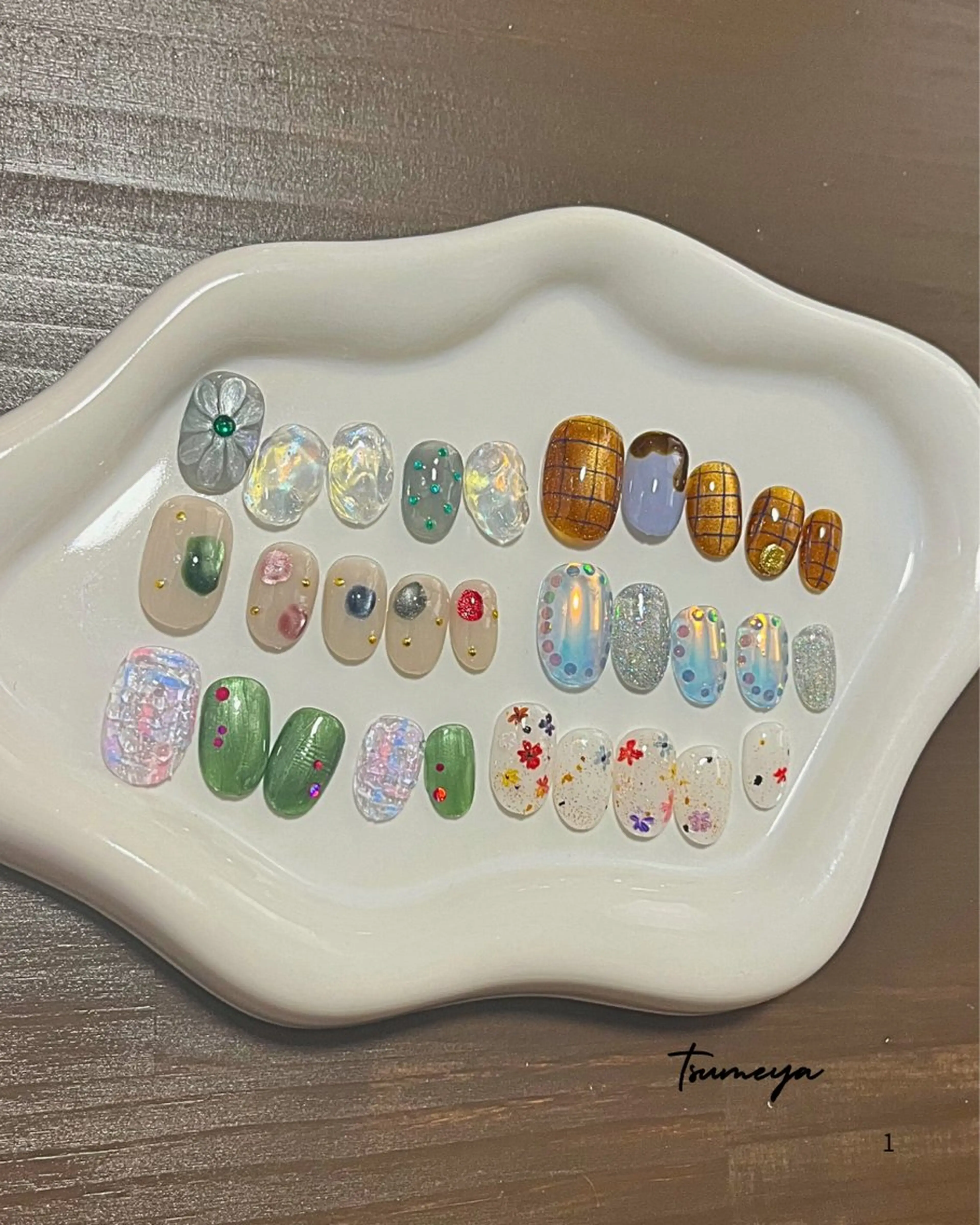 ネイル ハンドネイル tsumeya かわいく長持ちネイルのネイルデザイン