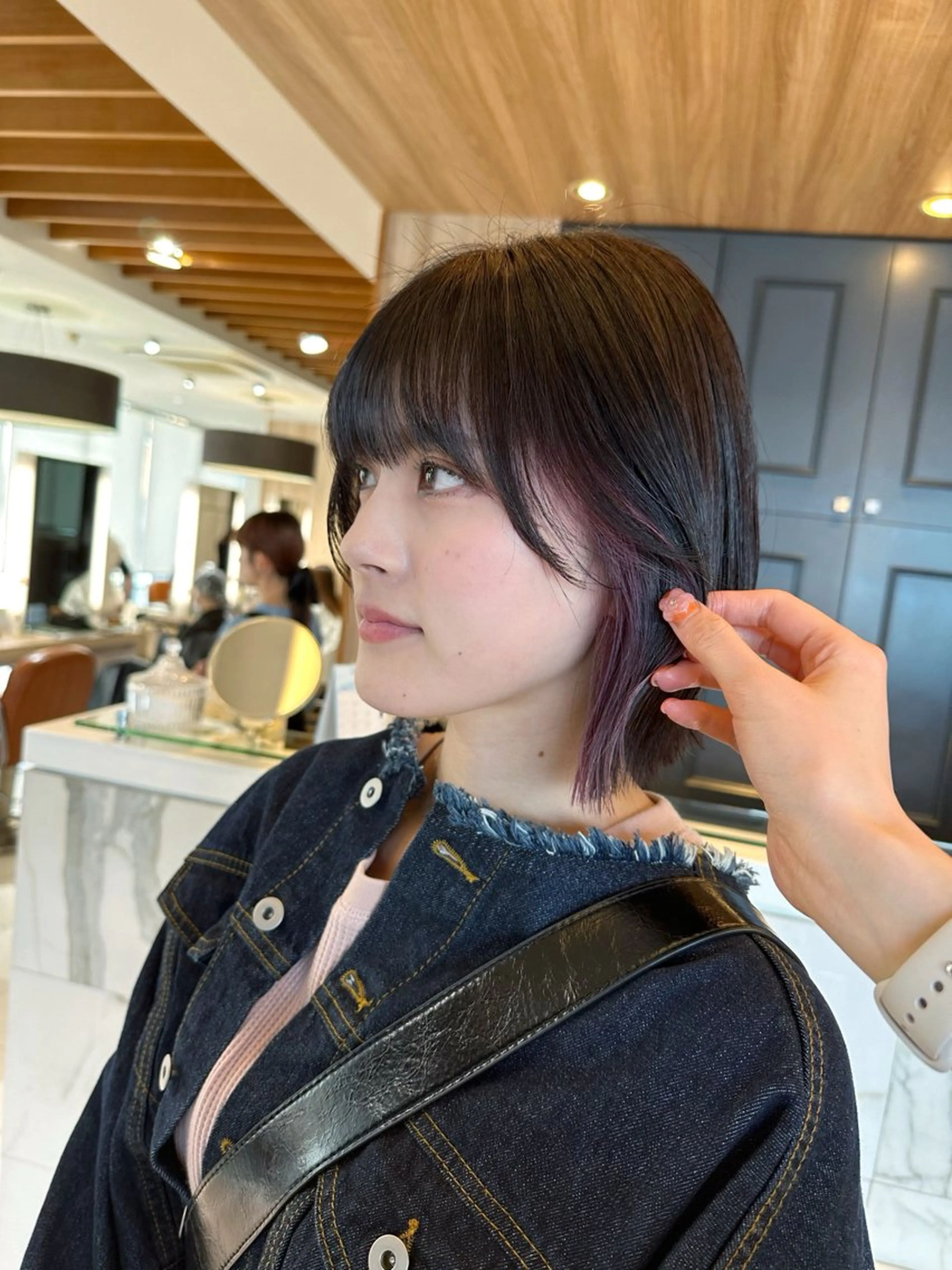 ショート カラー hibiki/セット /透明感カラーのヘアスタイル