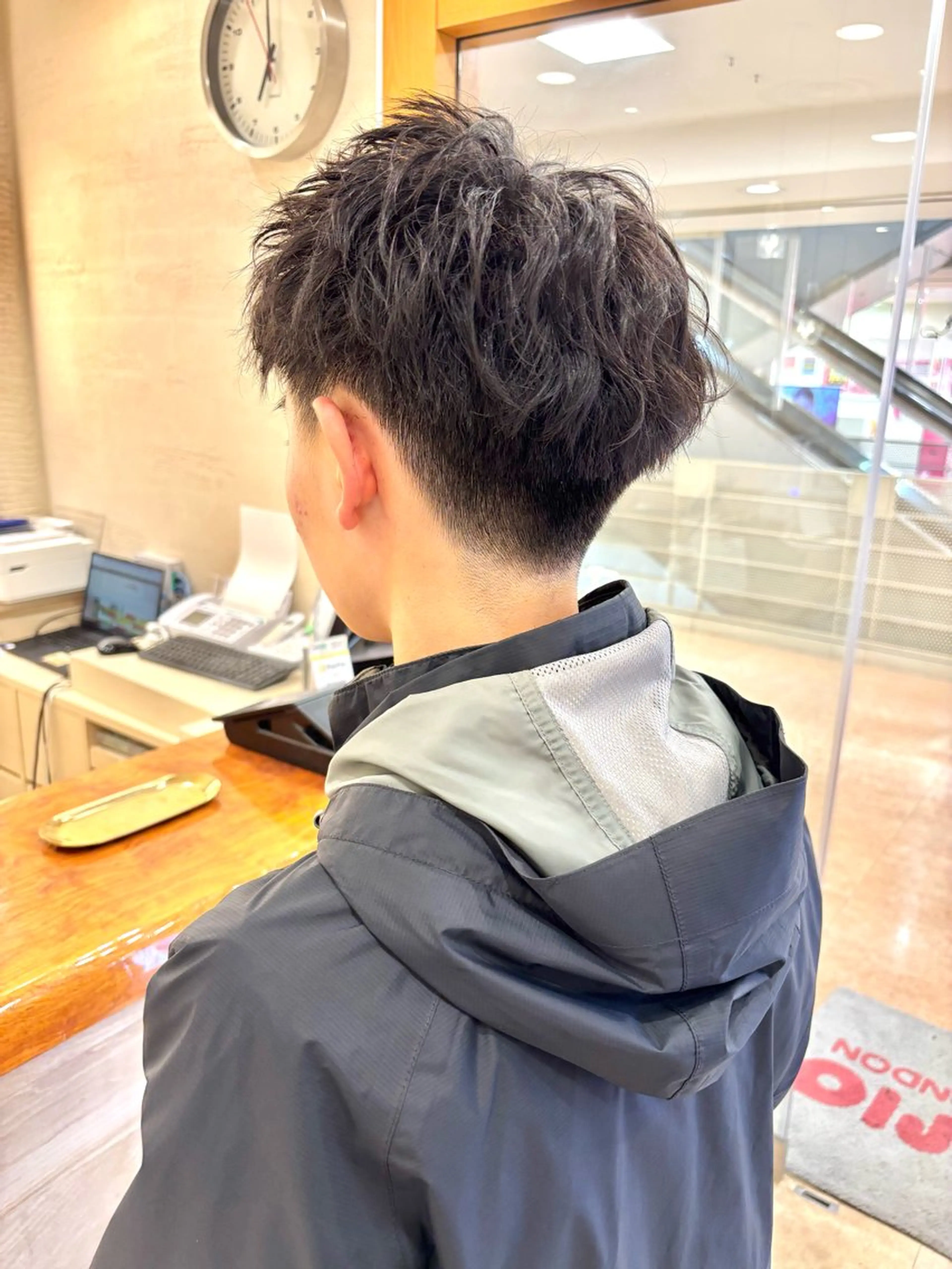 ショート パーマ メンズ メンズパーマ カット パーマ メンズショート/ メンズパーマ藤森のヘアスタイル