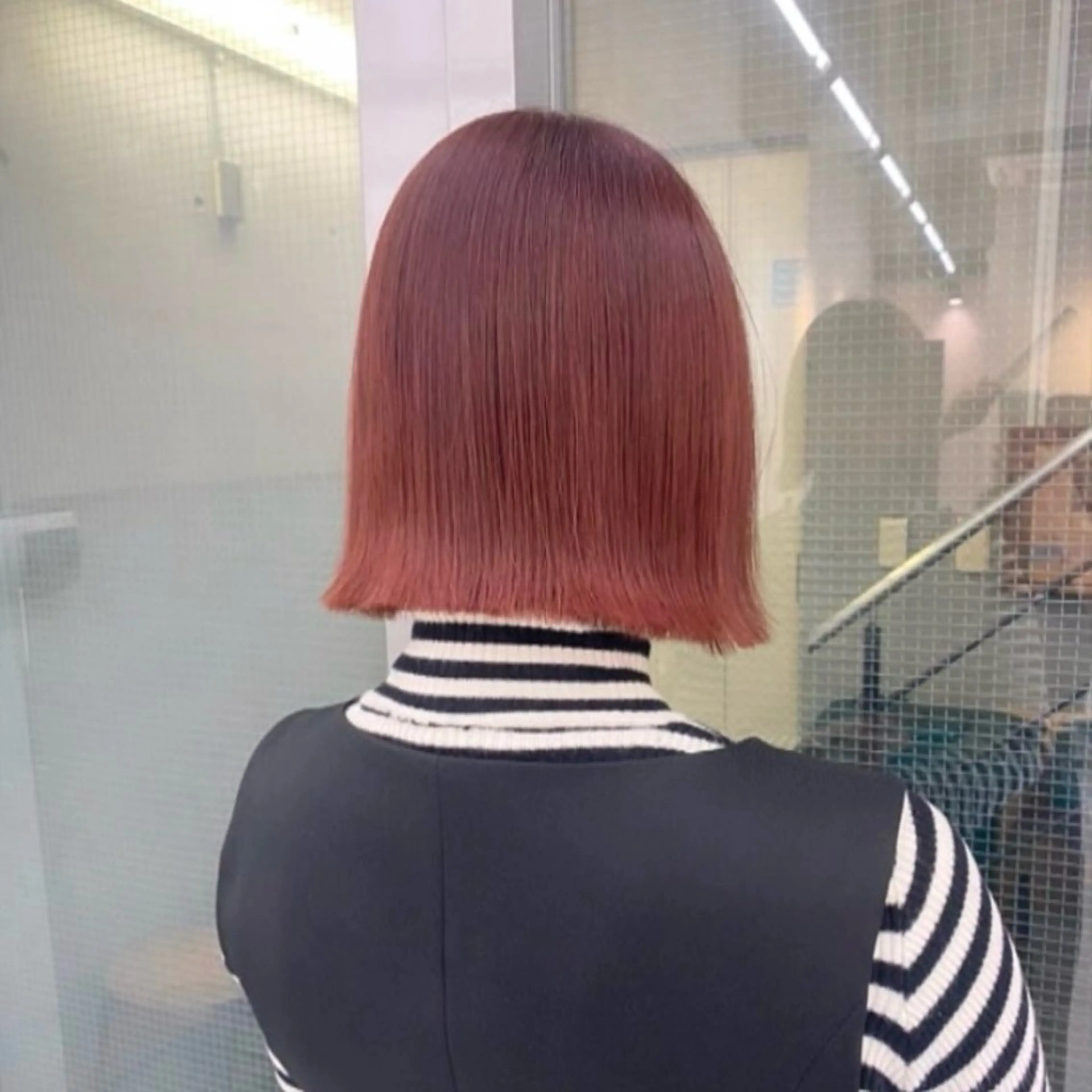 ミディアム カラー アッシュ ベージュカラー 黒髪 ブルーカラー ブルーブラック ヘアカラー トリートメント ヘアセット 透明感/韓国風 🤍moeka🤍のヘアスタイル