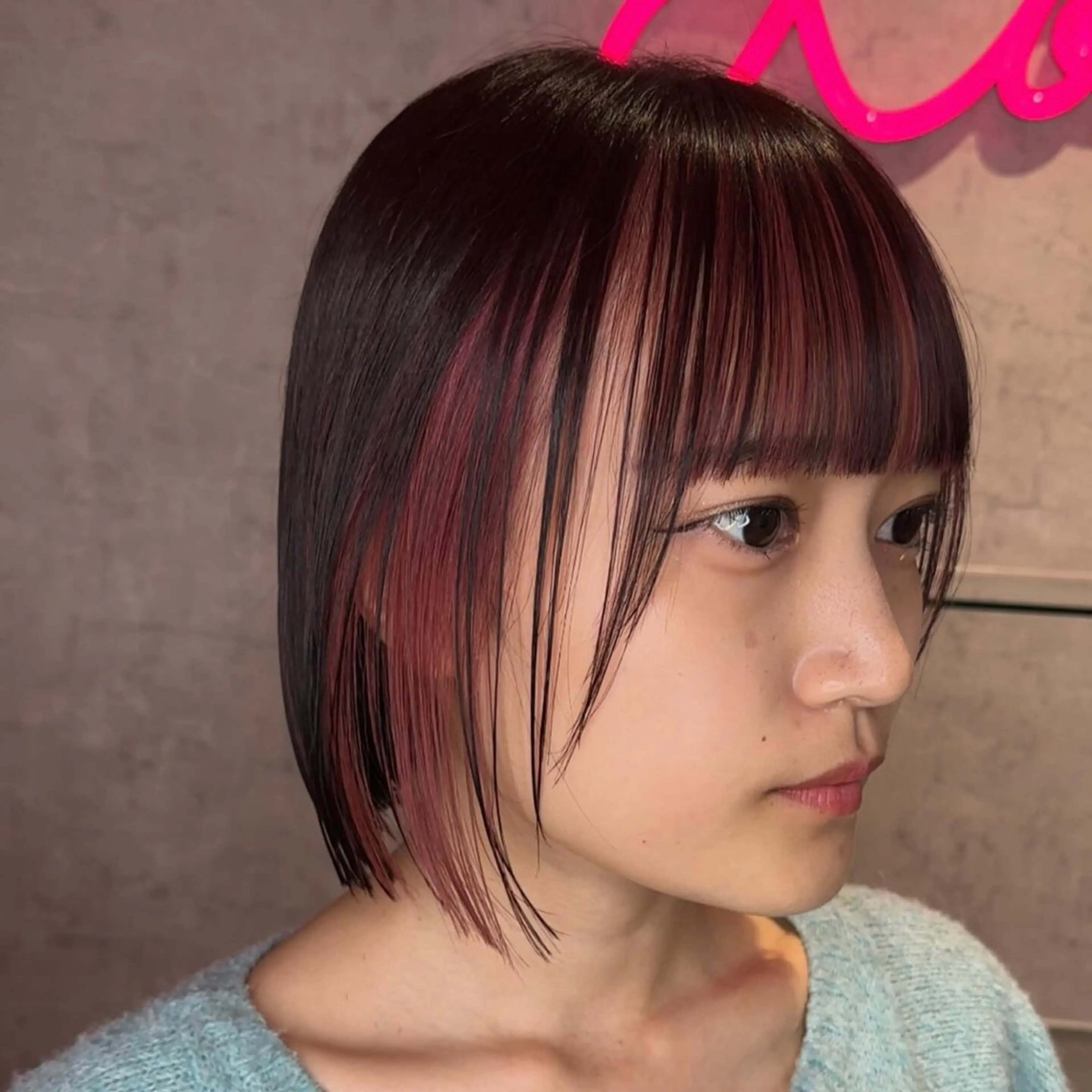 ショート カラー 韓国ヘア/艶カラー /田中悠佑のヘアスタイル