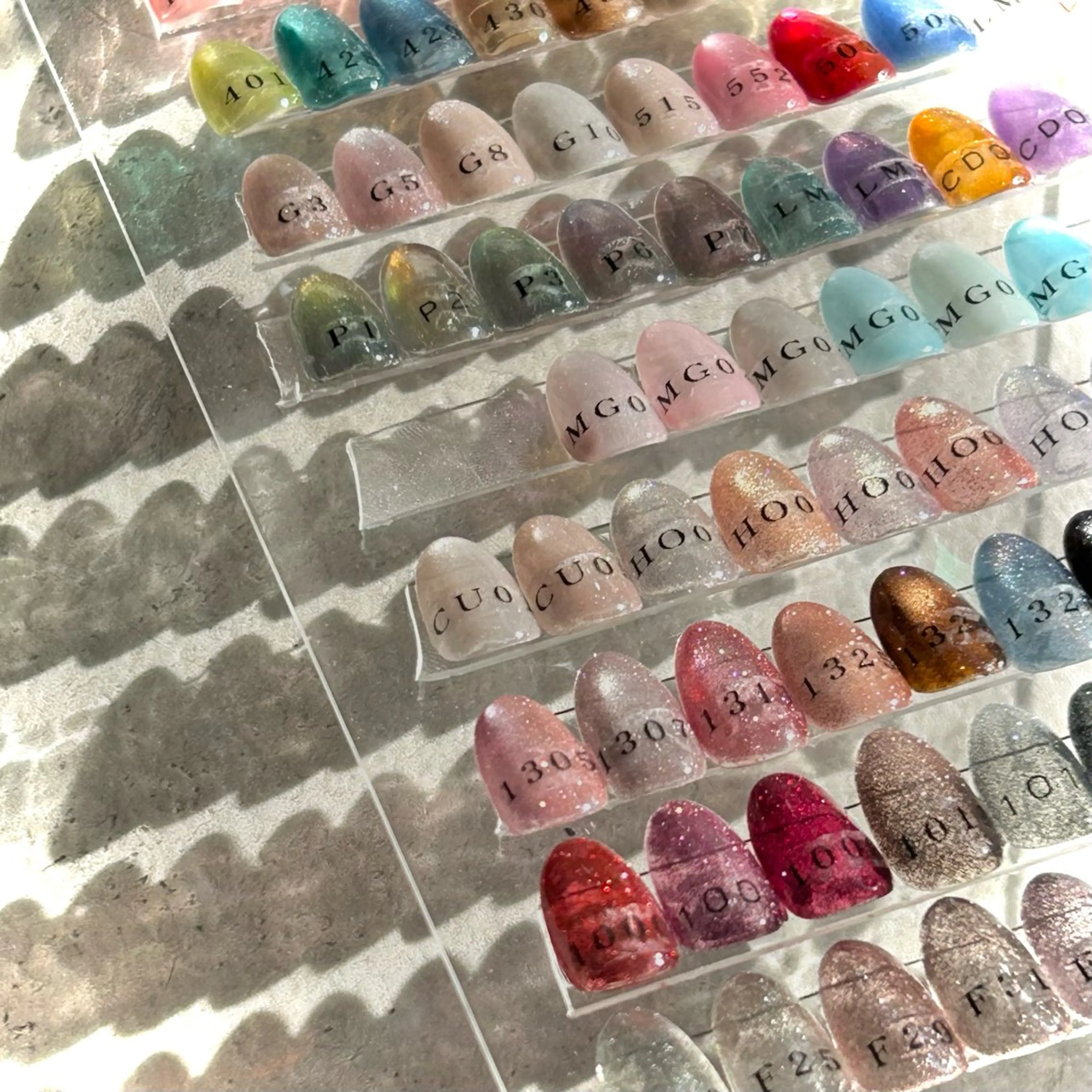 ネイル フラッシュネイル マグネットネイル BULLION ☁️kurumi☁️のネイルデザイン