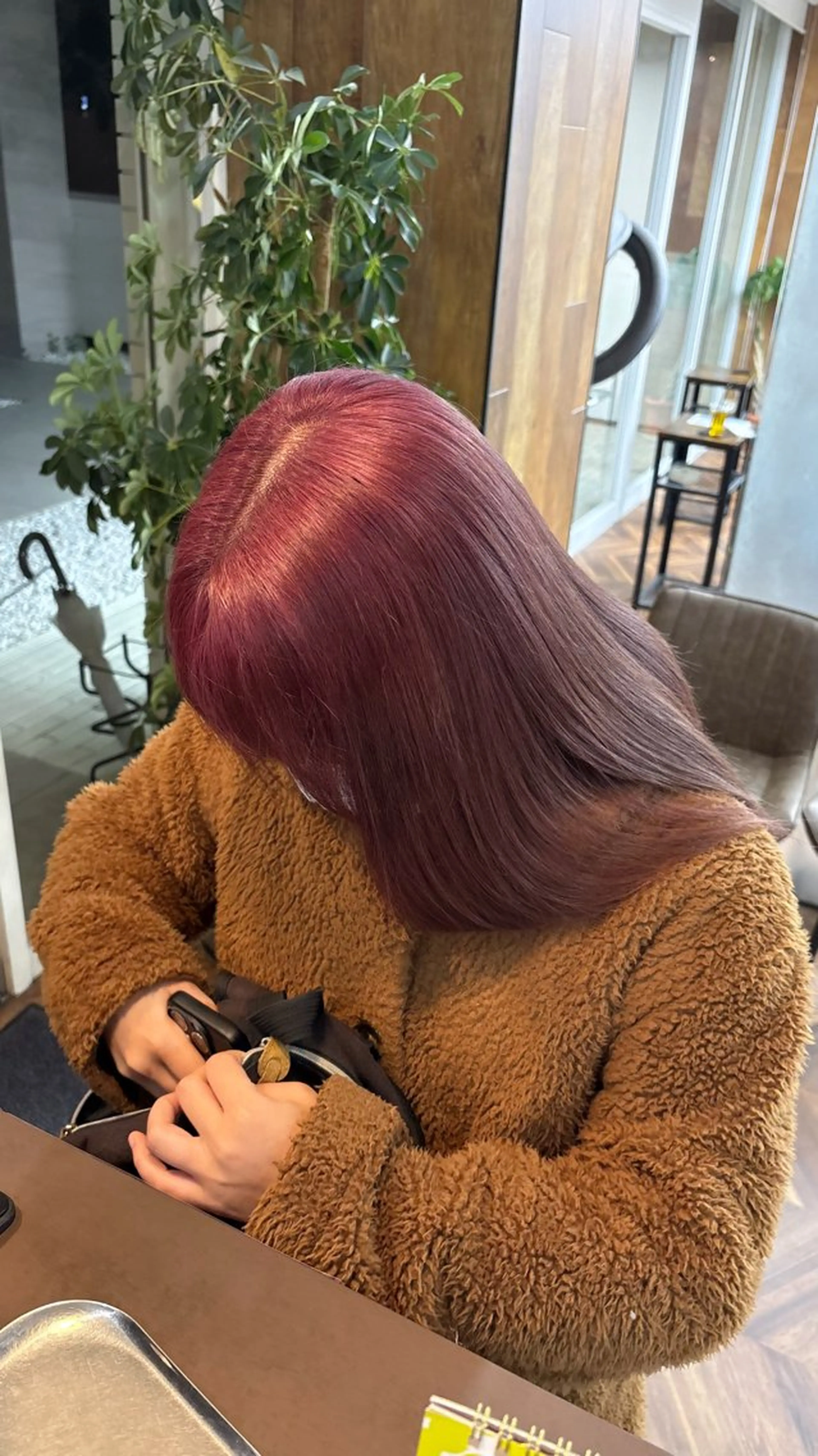 セミロング ヘアカラー 【ALEAP】 coconaのヘアスタイル