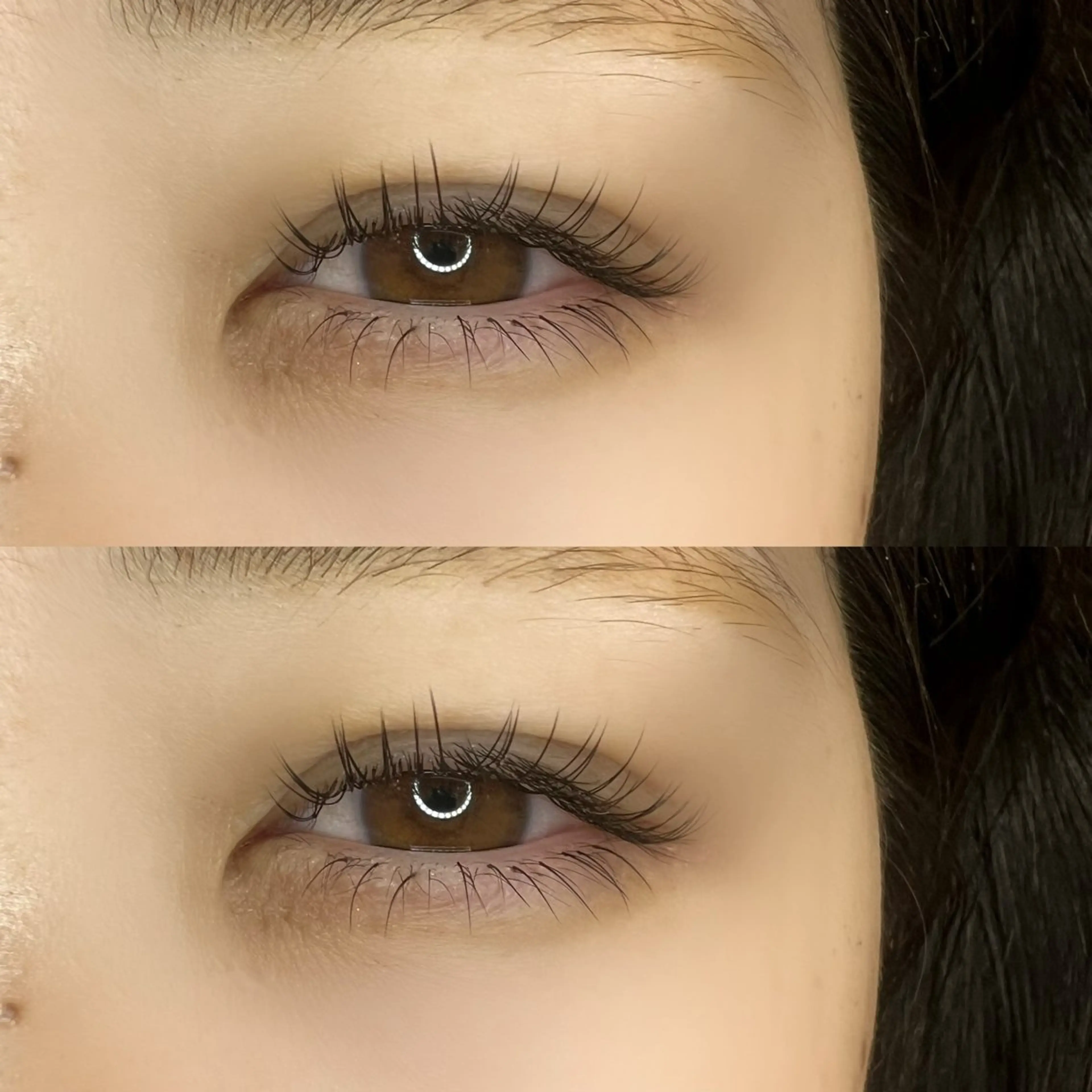 マツエク・マツパ フラットラッシュ Sara Moyuのマツエク・マツパデザイン