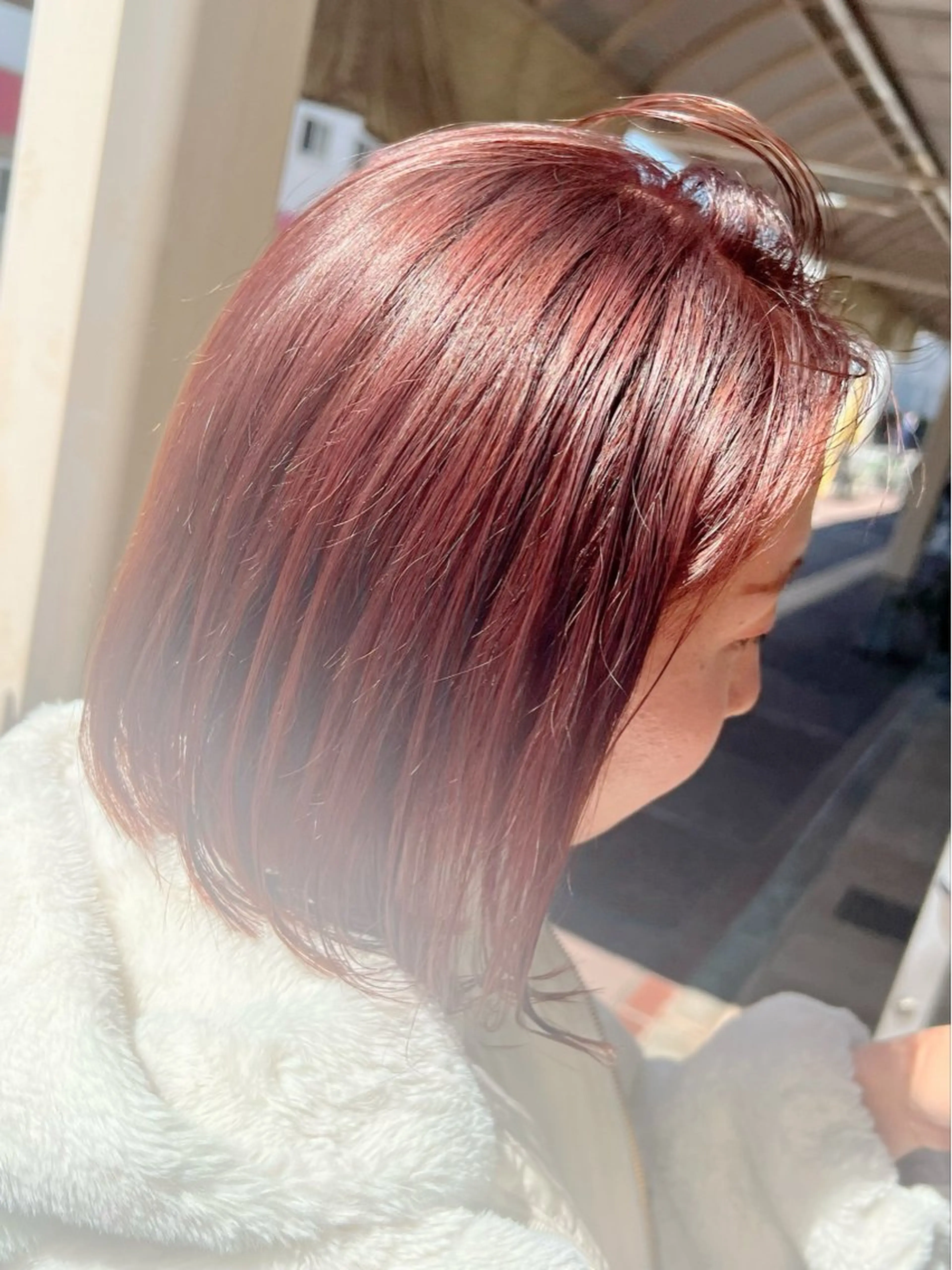 ミディアム ヘアカラー mille automneのマツエク・マツパデザイン