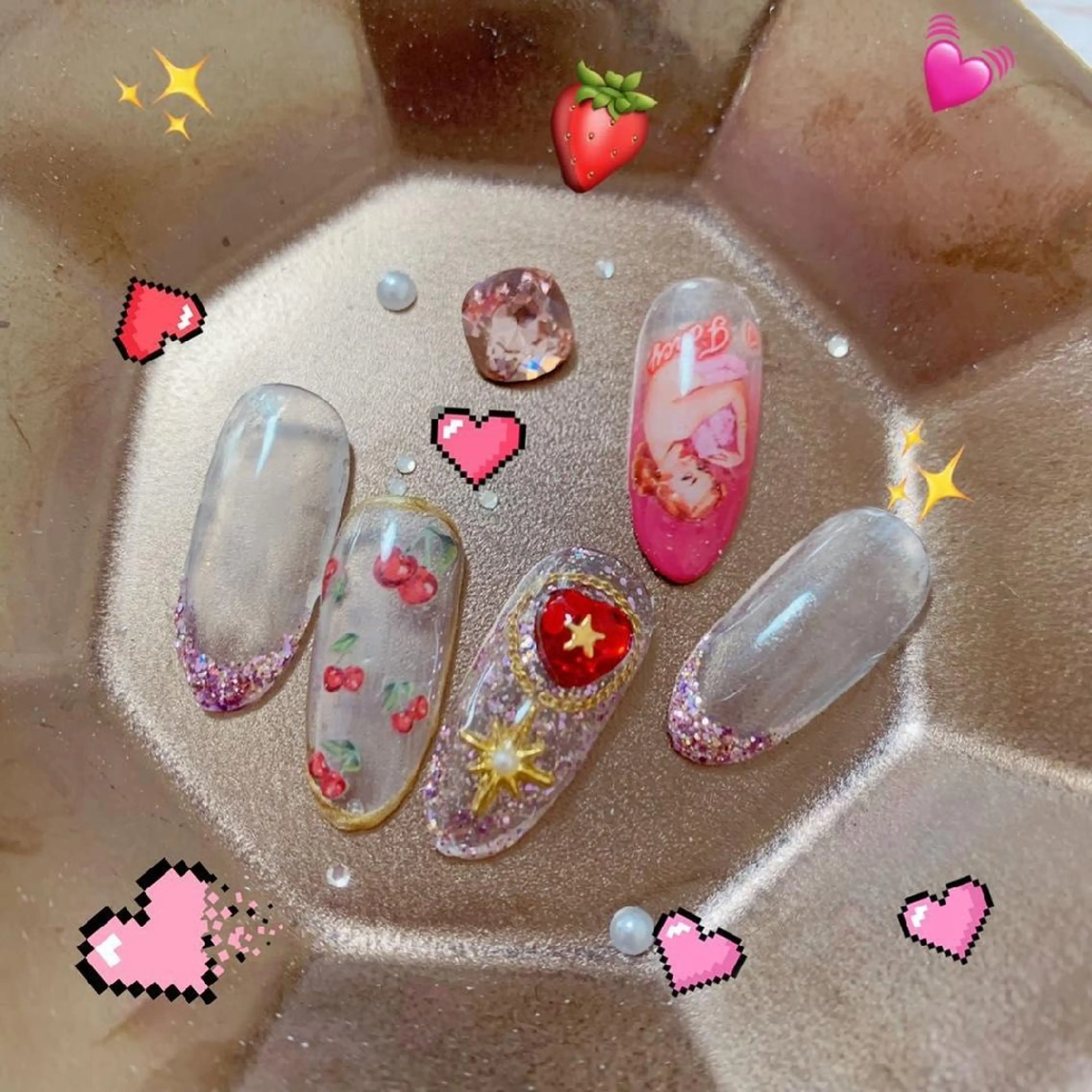 ネイル RinRin　nail所属・孔 ジンシェンのネイルデザイン