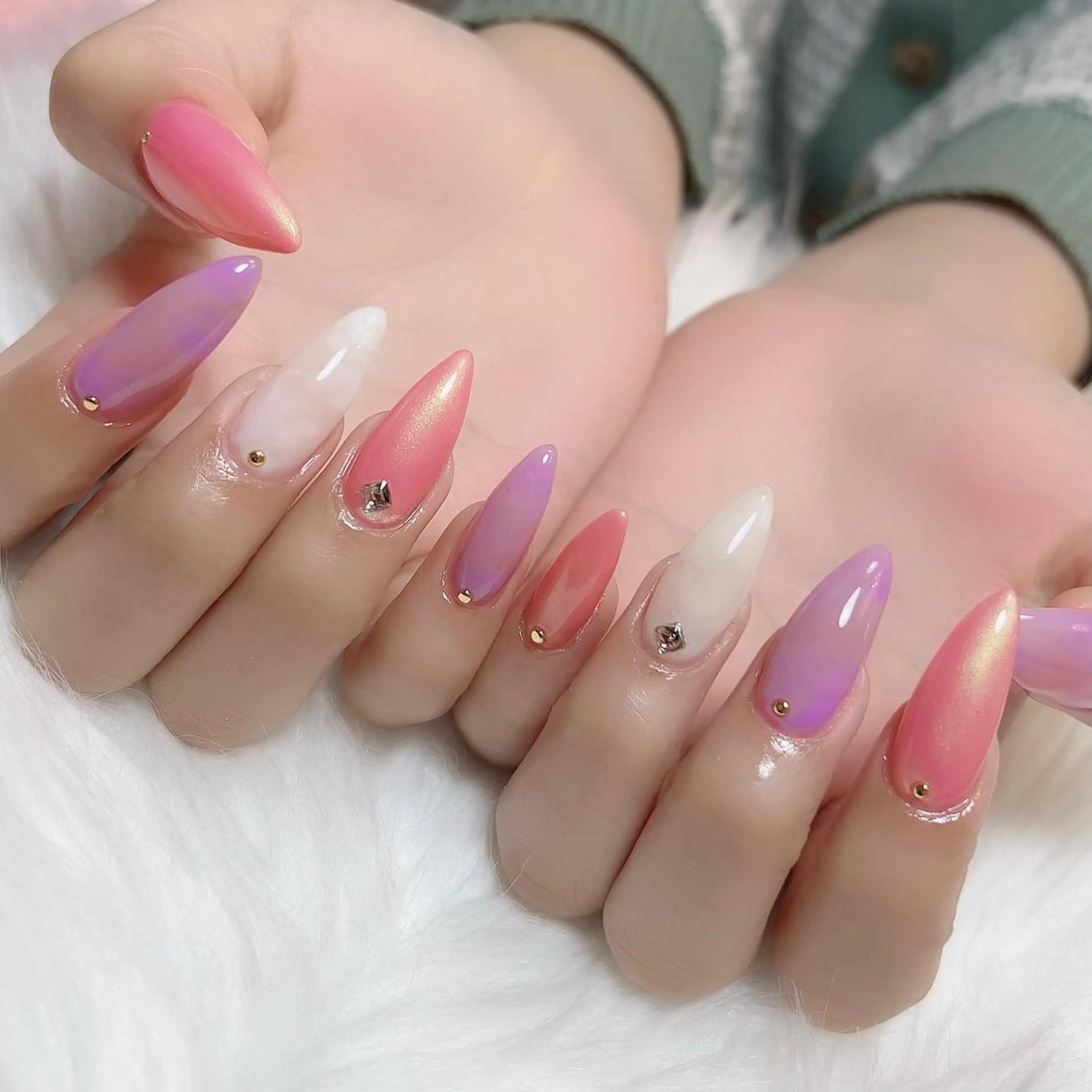 ネイル ハンドネイル Private Nail Salon　EM所属・Nail salon EM（エム）千葉のネイルデザイン