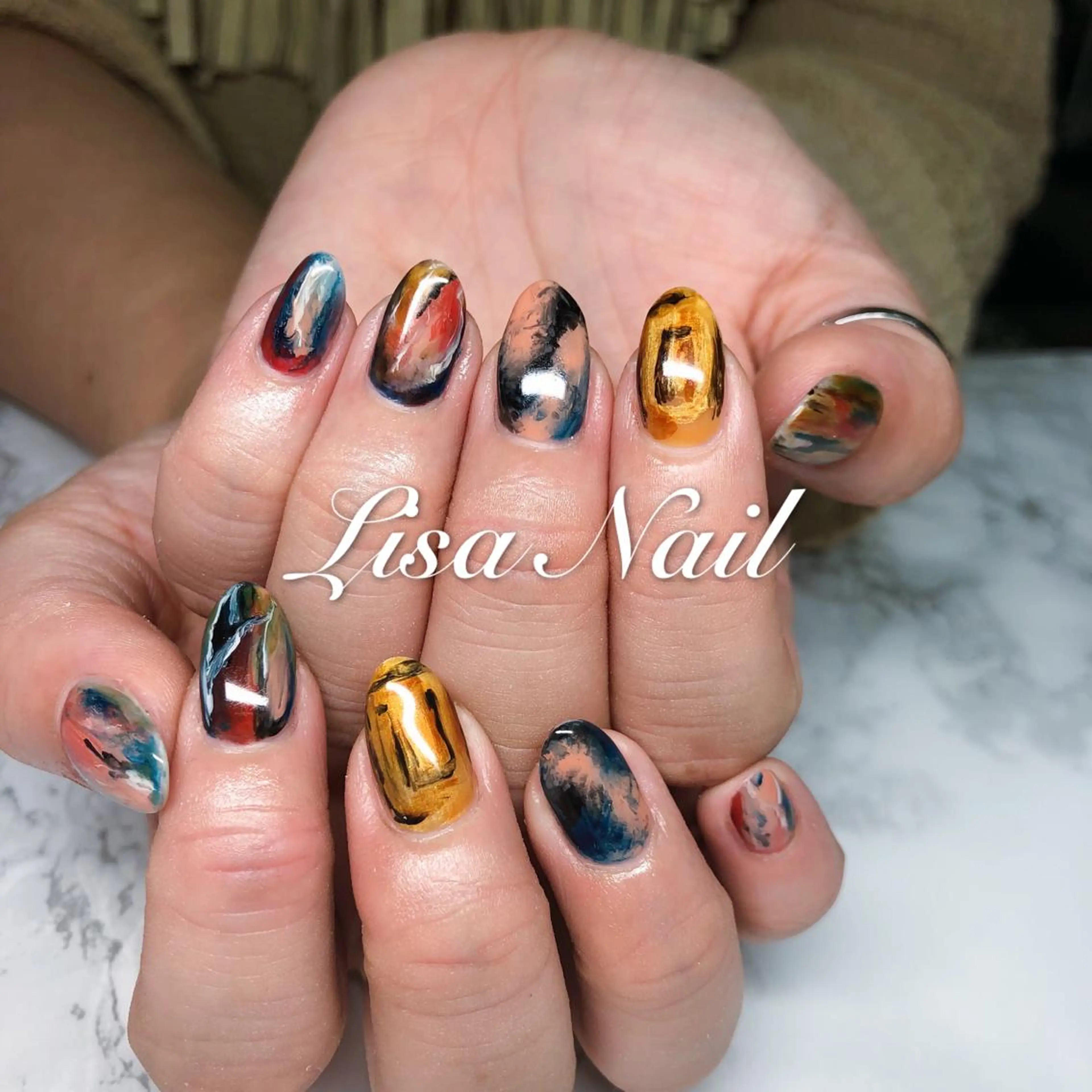 ネイル 🎀 RI🎀のネイルデザイン