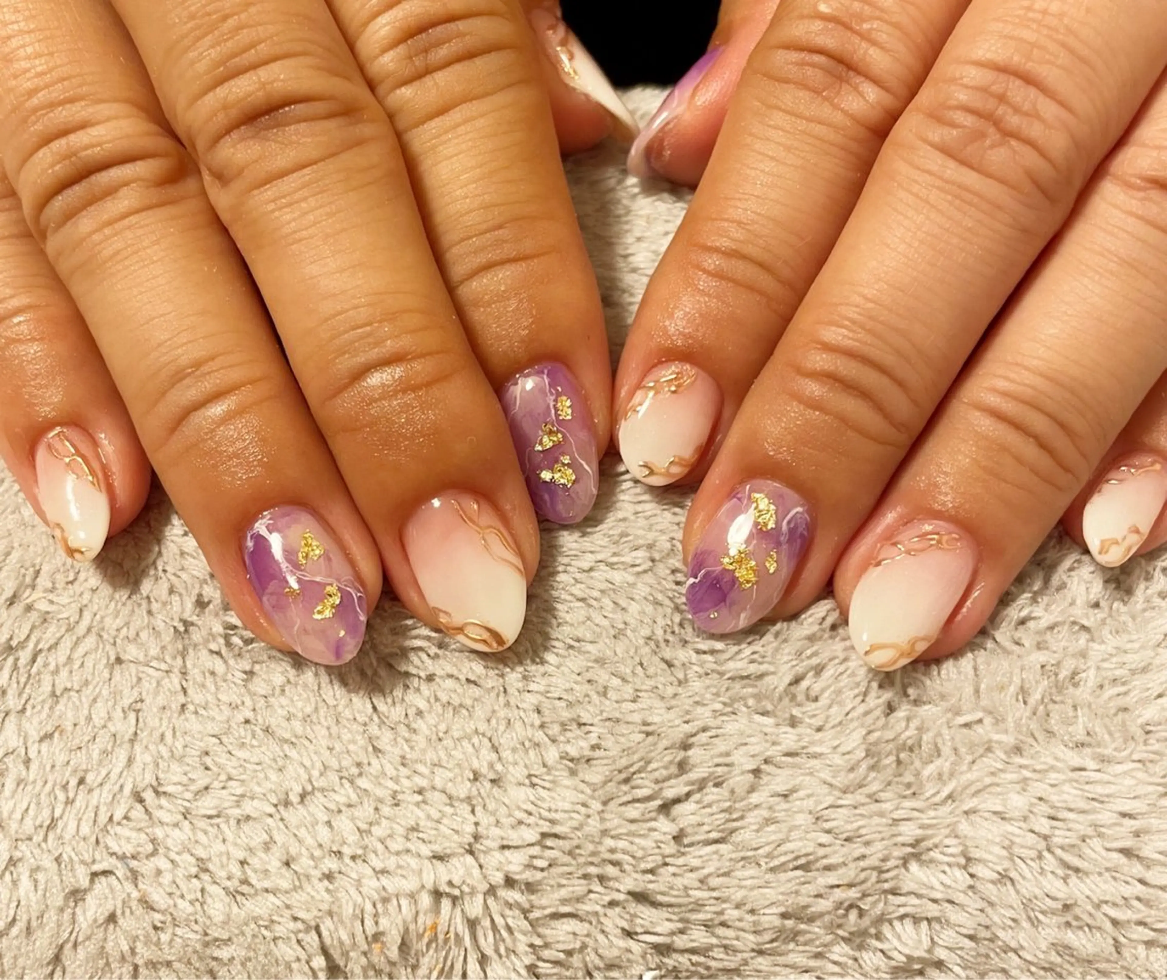 ネイル 大理石ネイル(マーブル) Re:st〔リスト〕所属・ayane Re:st〔リスト〕のネイルデザイン