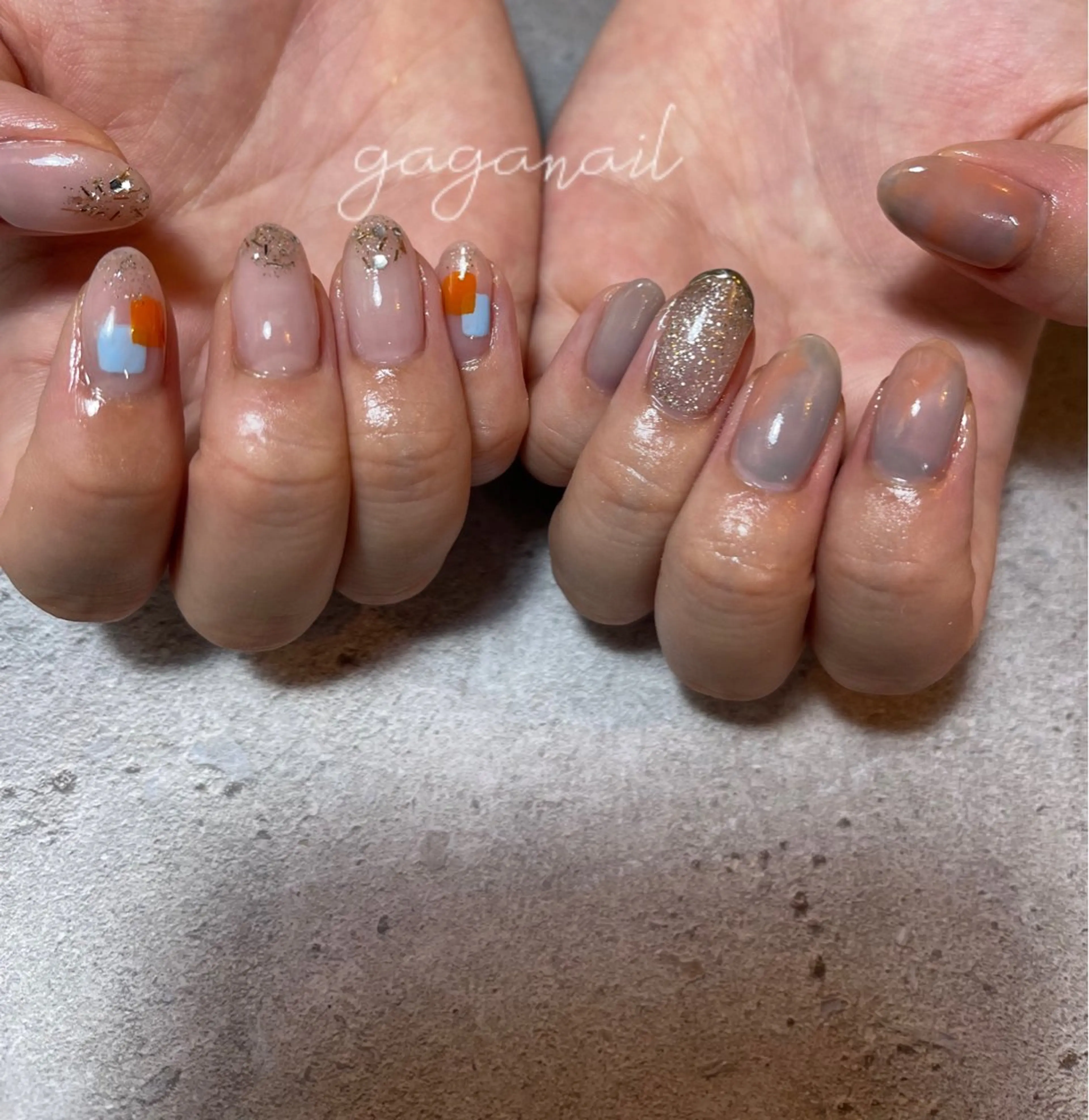 ネイル 持ち込み nailsalon gagaのネイルデザイン