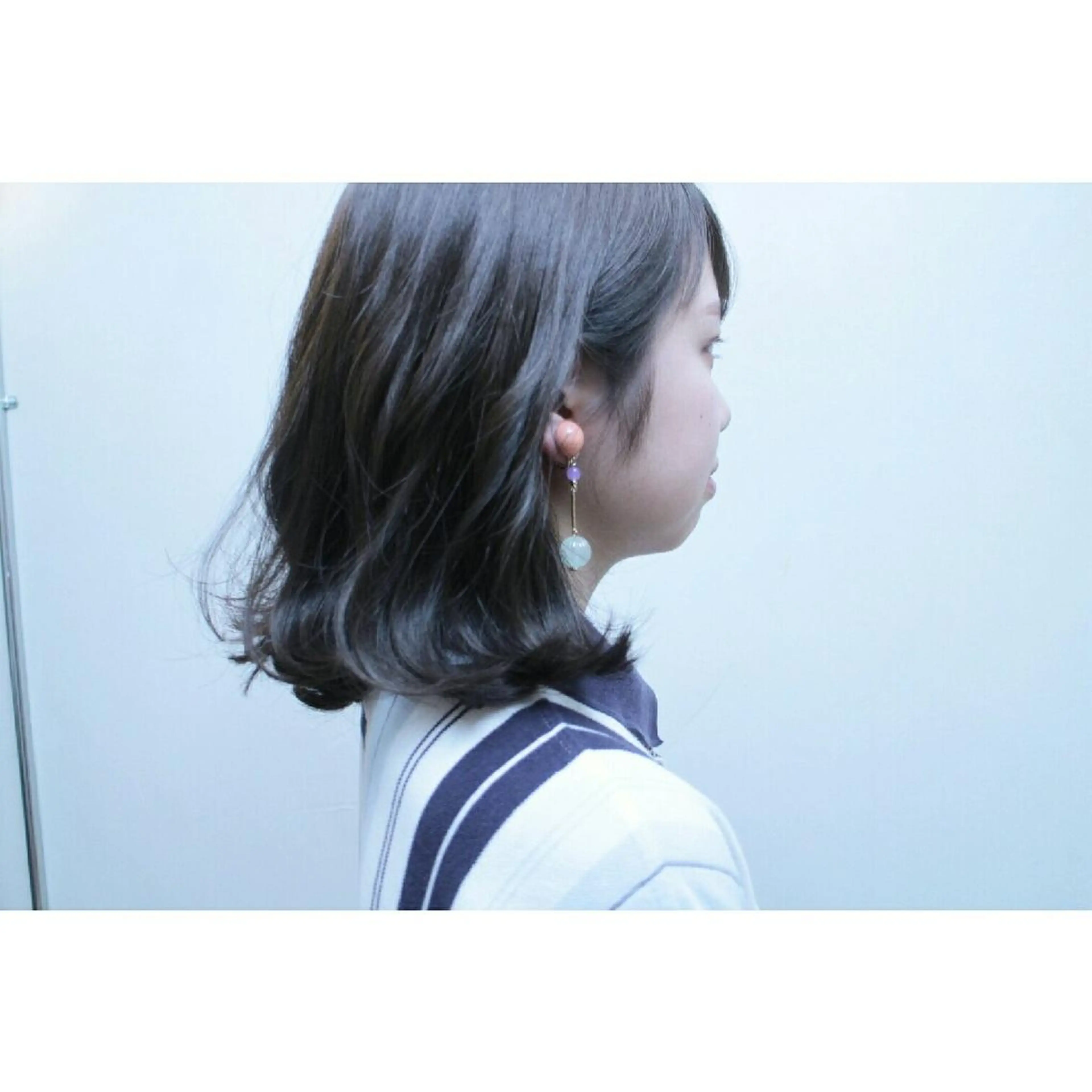 カラー Click所属・クニモトハルナ ボブ/柔らかカラーのヘアスタイル