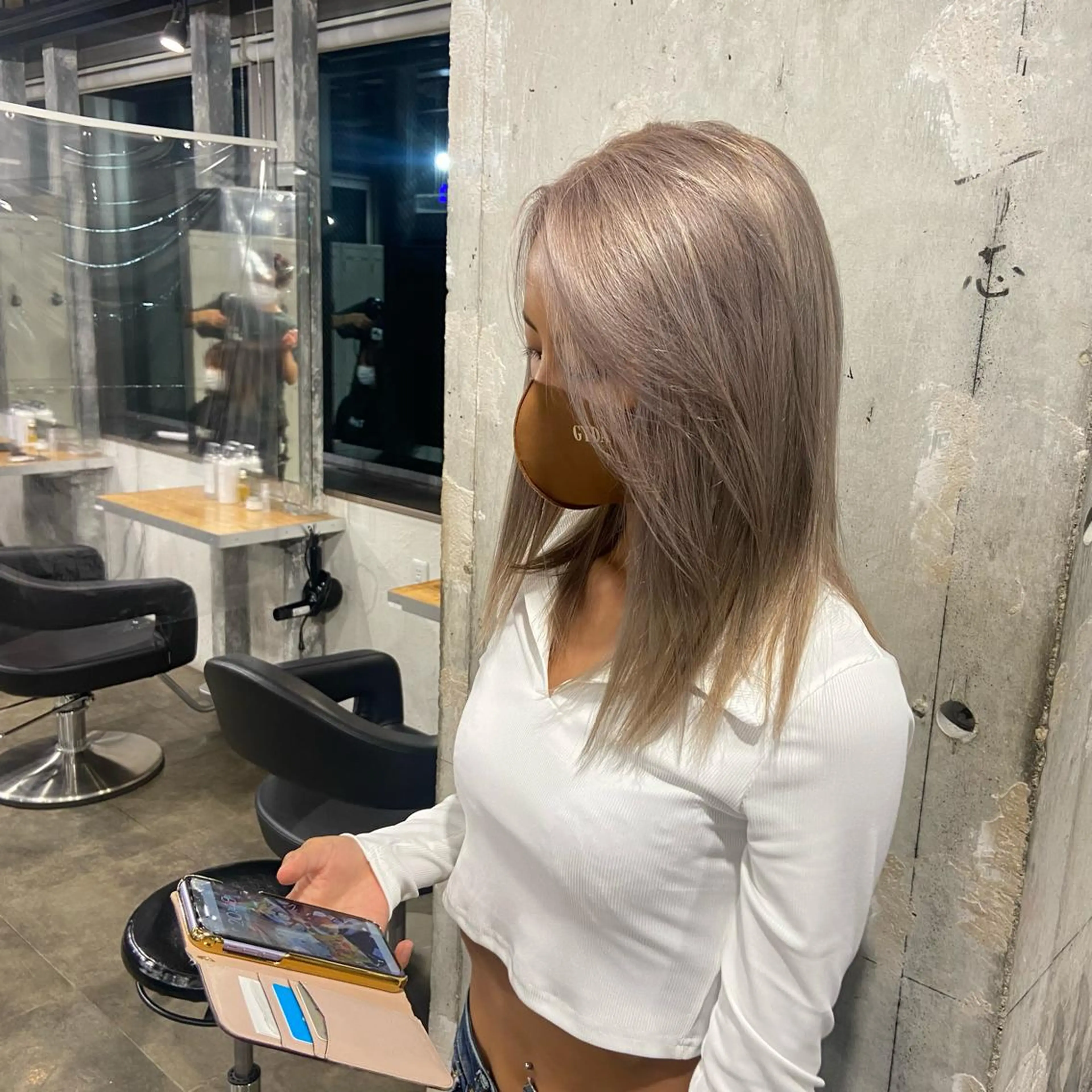 セミロング ヘアカラー トリートメント ヘッドスパ ヘアセット ARMONY所属・美髪縮毛矯正 🌵すぐるのヘアスタイル