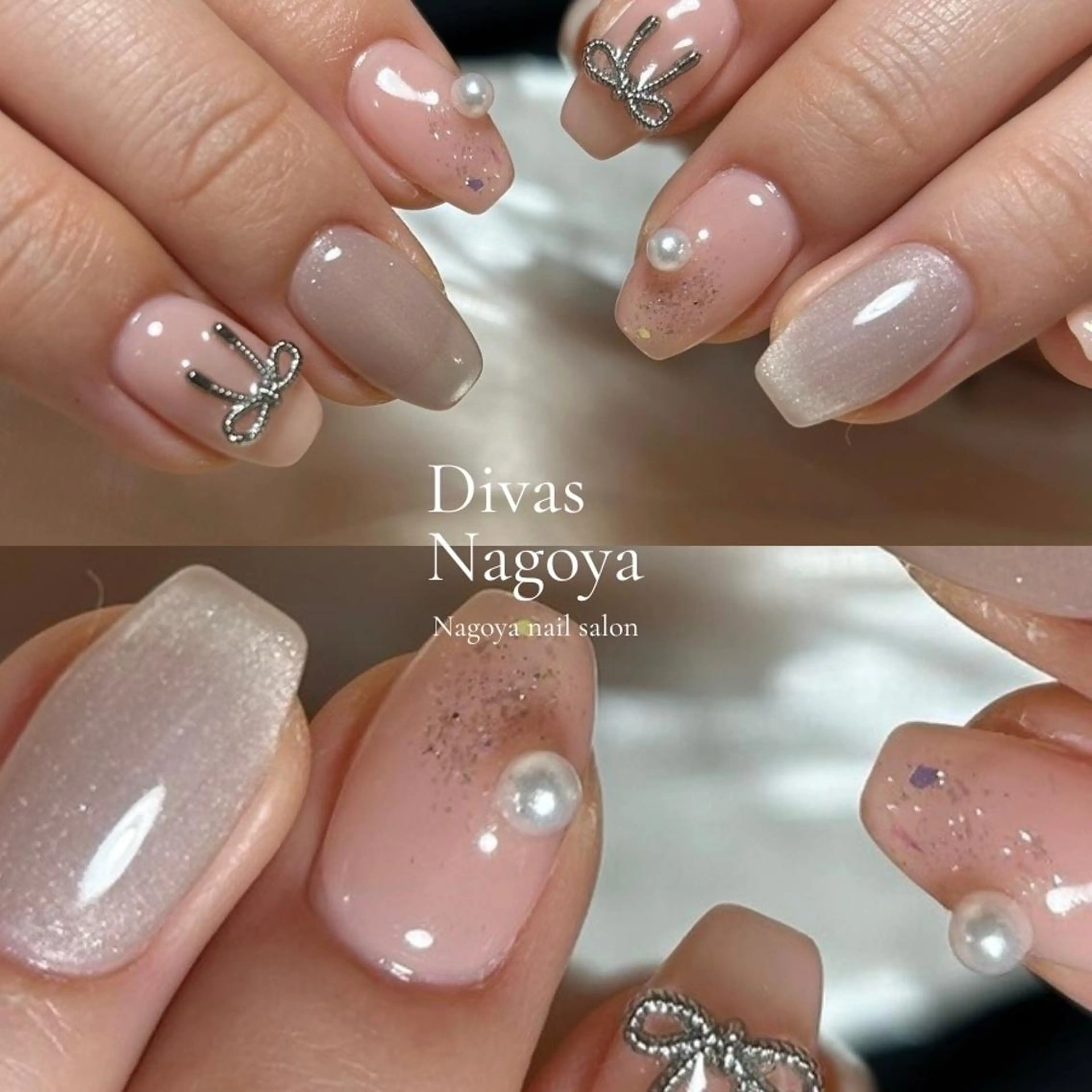 ネイル アートネイル 韓国ネイル マットネイル ミラーネイル ニュアンスネイル ハンドネイル 💕D.d nail Hideyo🌸のネイルデザイン