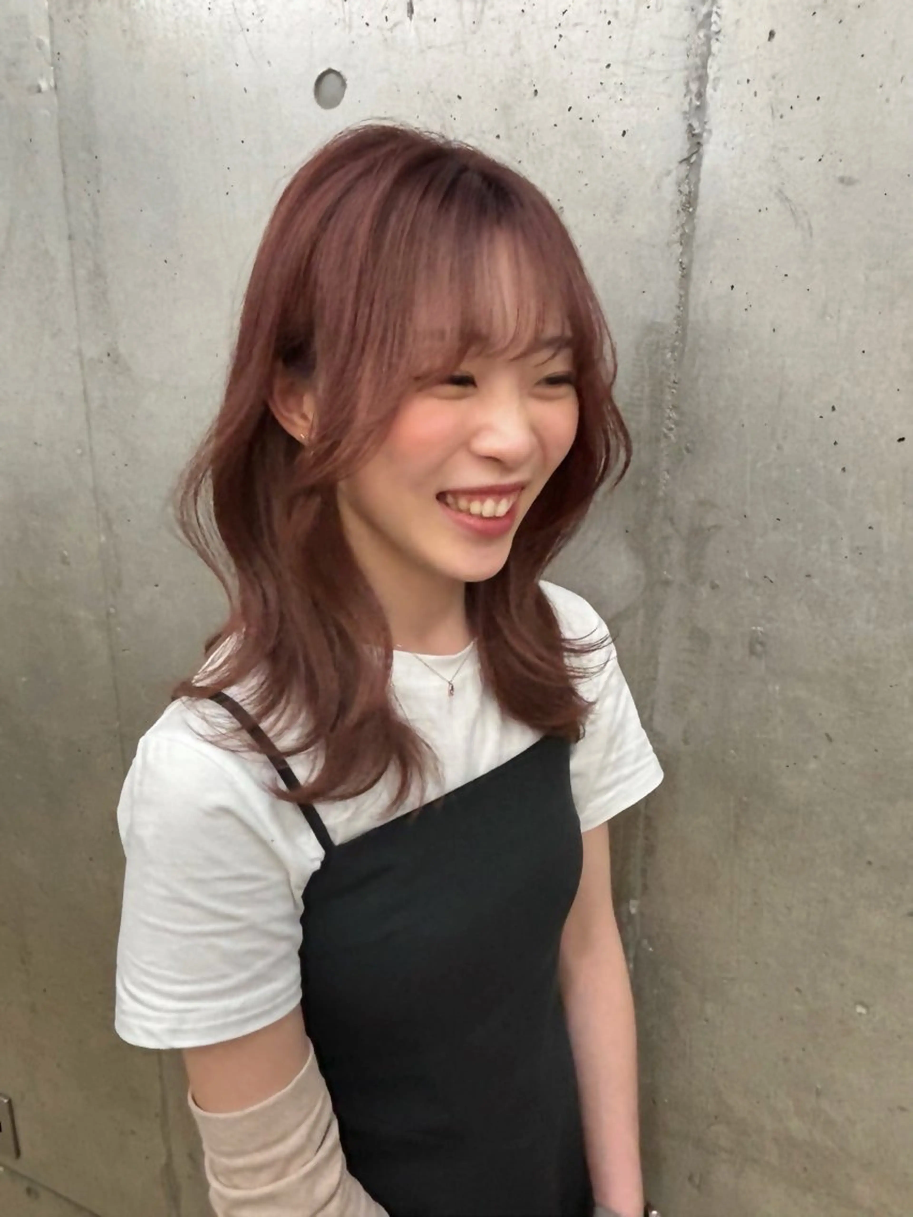 ミディアム ヘアカラー 中津/トレンドカラー /美馬本紅亜のヘアスタイル