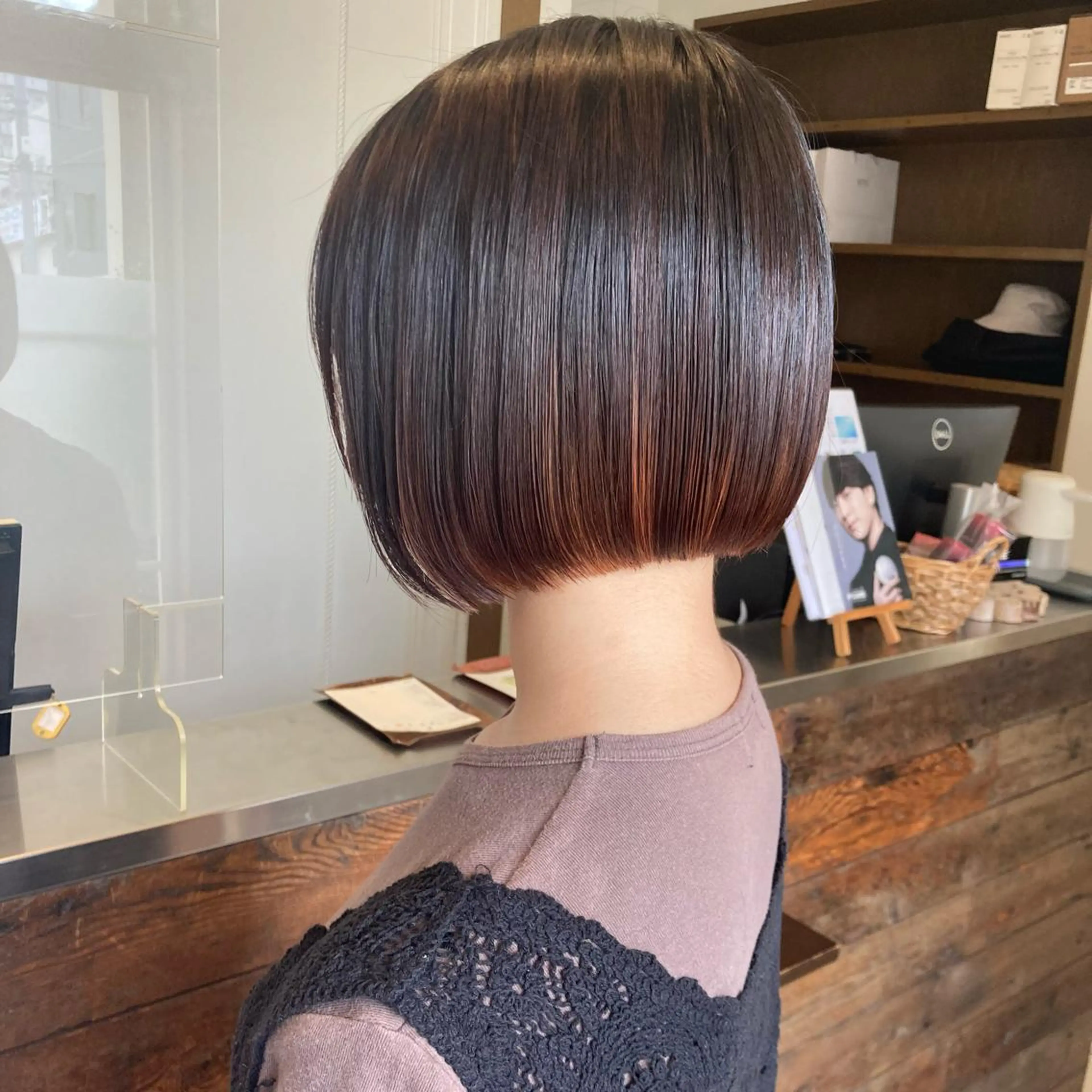 ミディアム ヘアアレンジ Pearl所属・柳実帆/おさまるボブ /ジャニオタ美容師のヘアスタイル