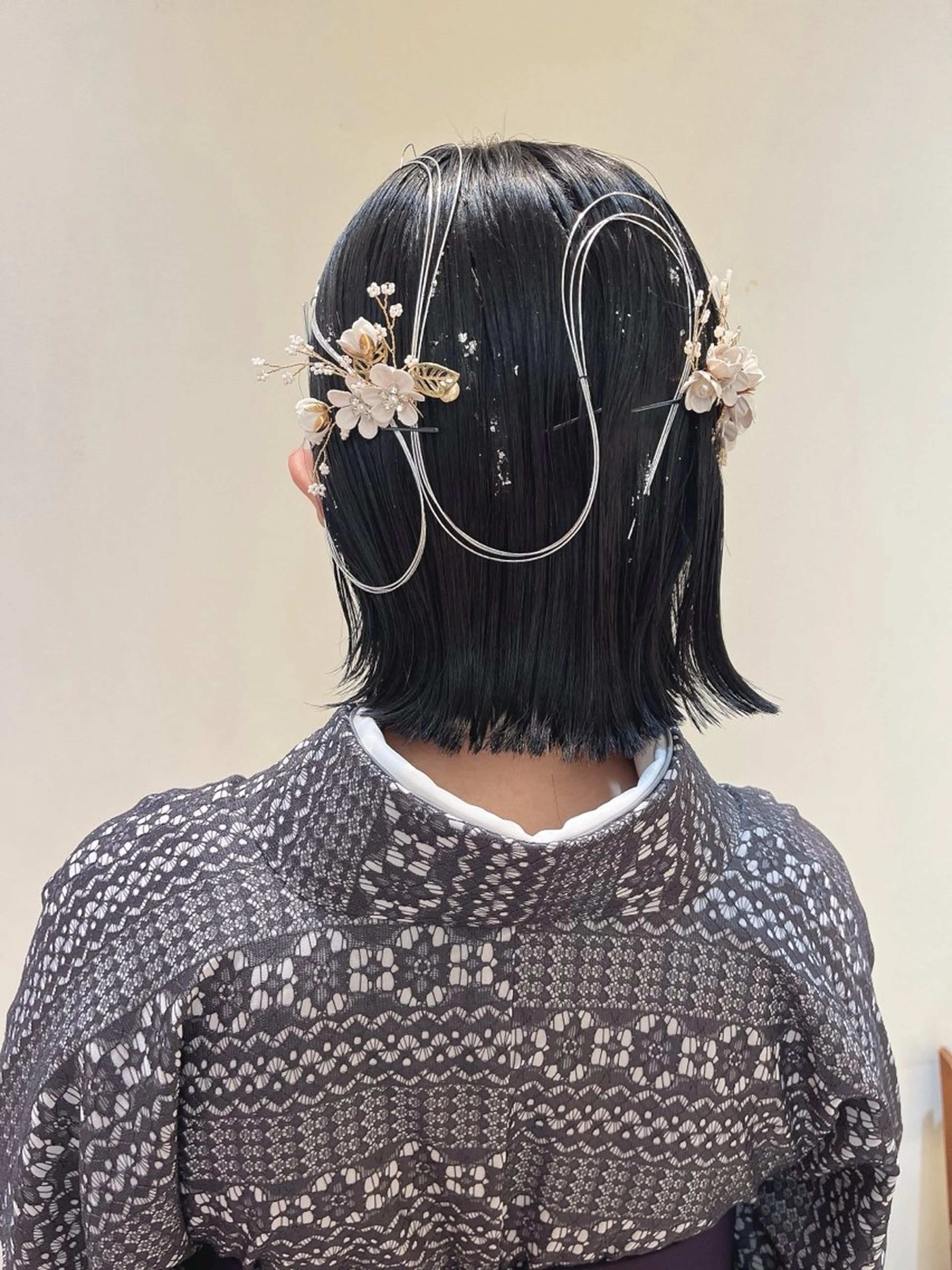 ショート 着付け 似合わせカット🌷関 郁美🌷のヘアスタイル