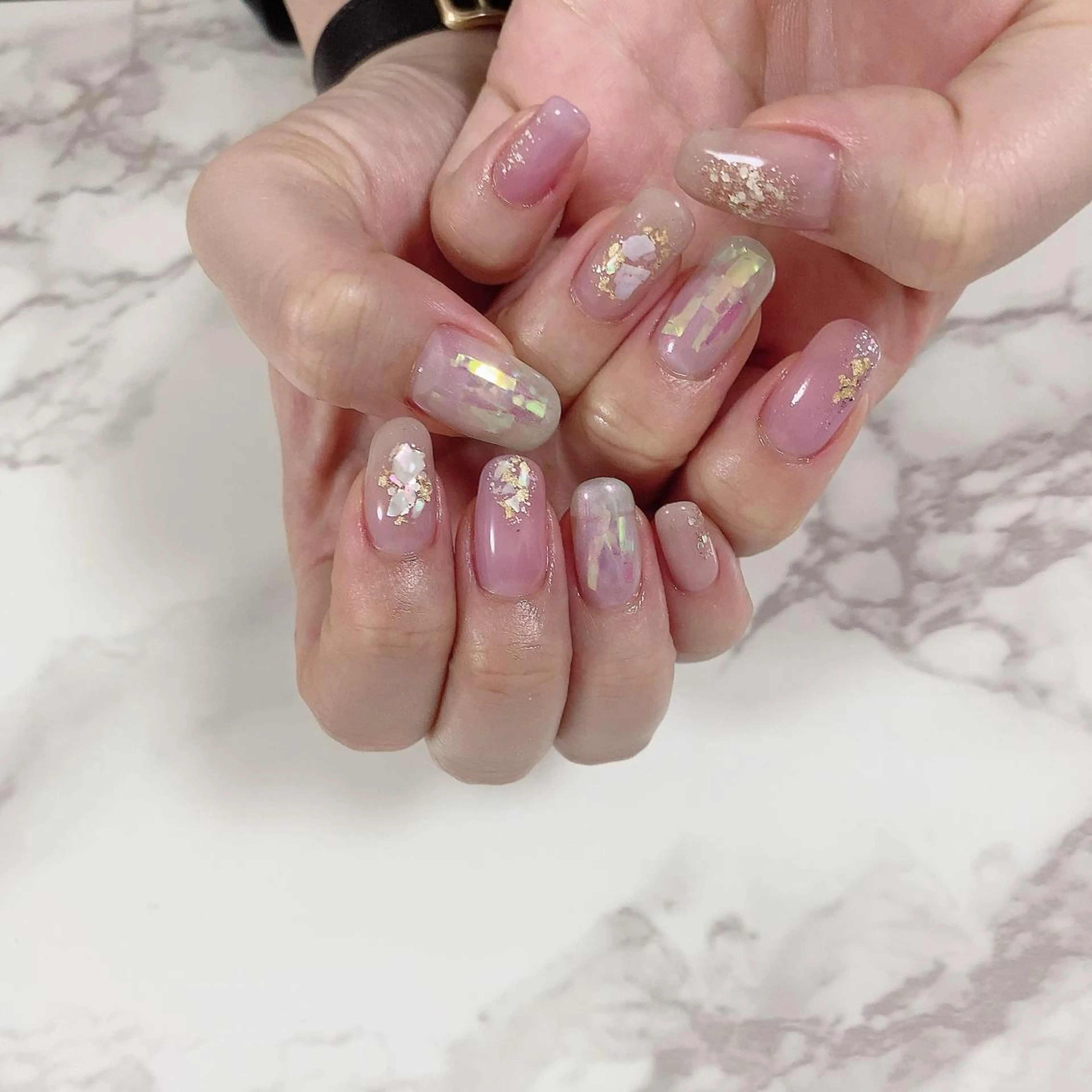 ネイル アートネイル ニュアンスネイル SOL NAILのネイルデザイン