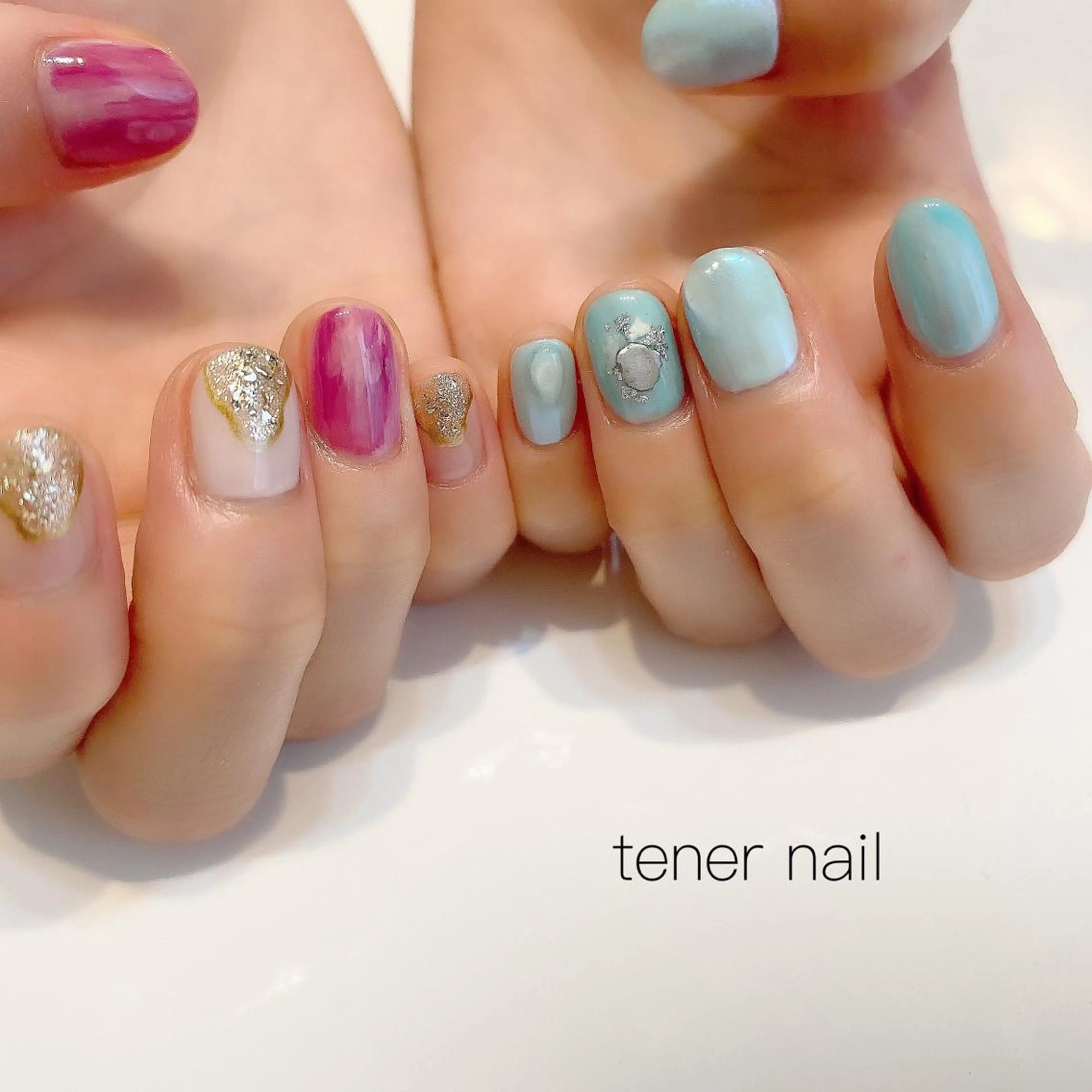 ネイル ニュアンスネイル tener  nail  テネルネイル所属・テネルネイル tener nailのネイルデザイン