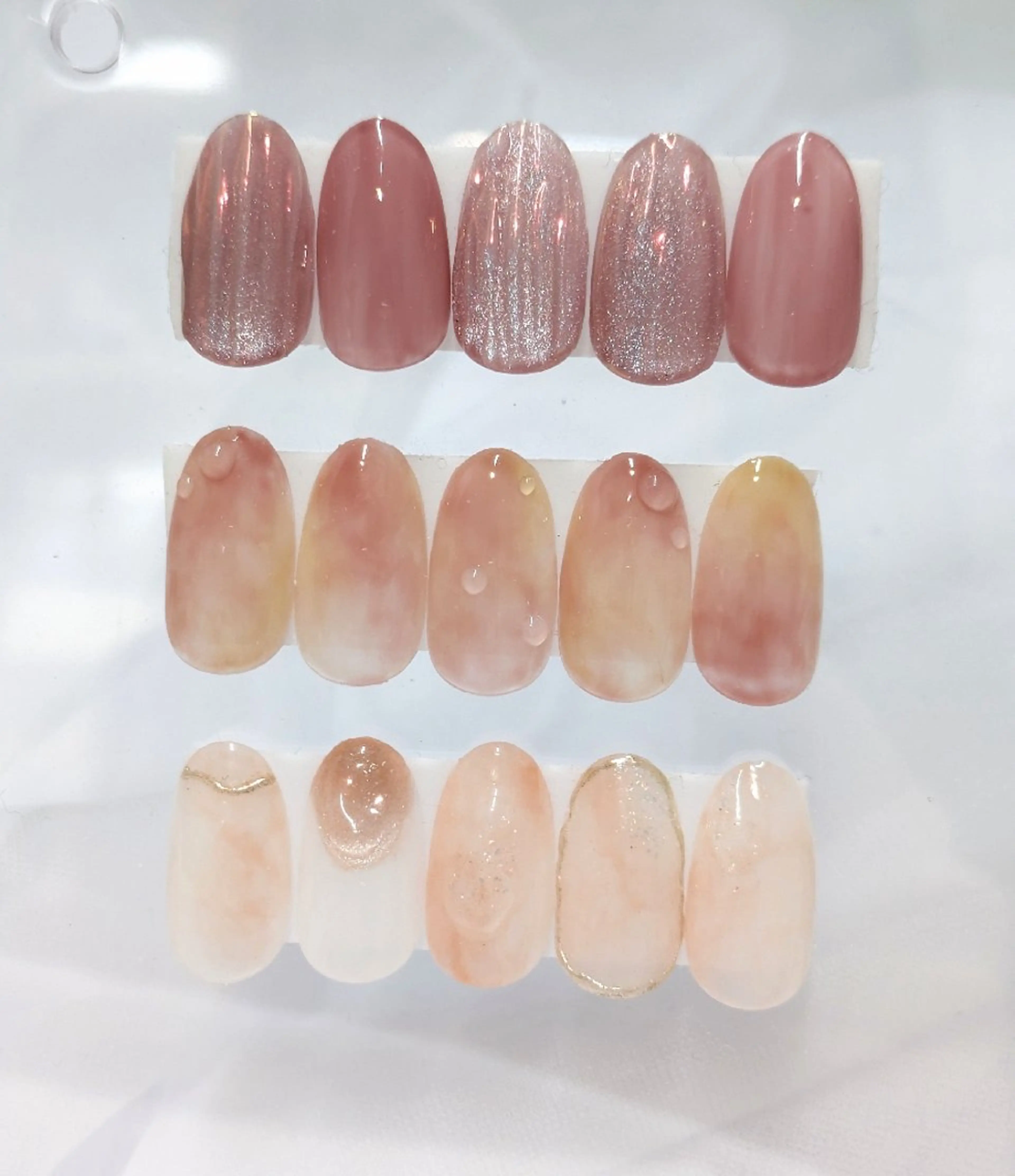 ネイル ニュアンスネイル ハンドネイル 會田 瑠衣のネイルデザイン