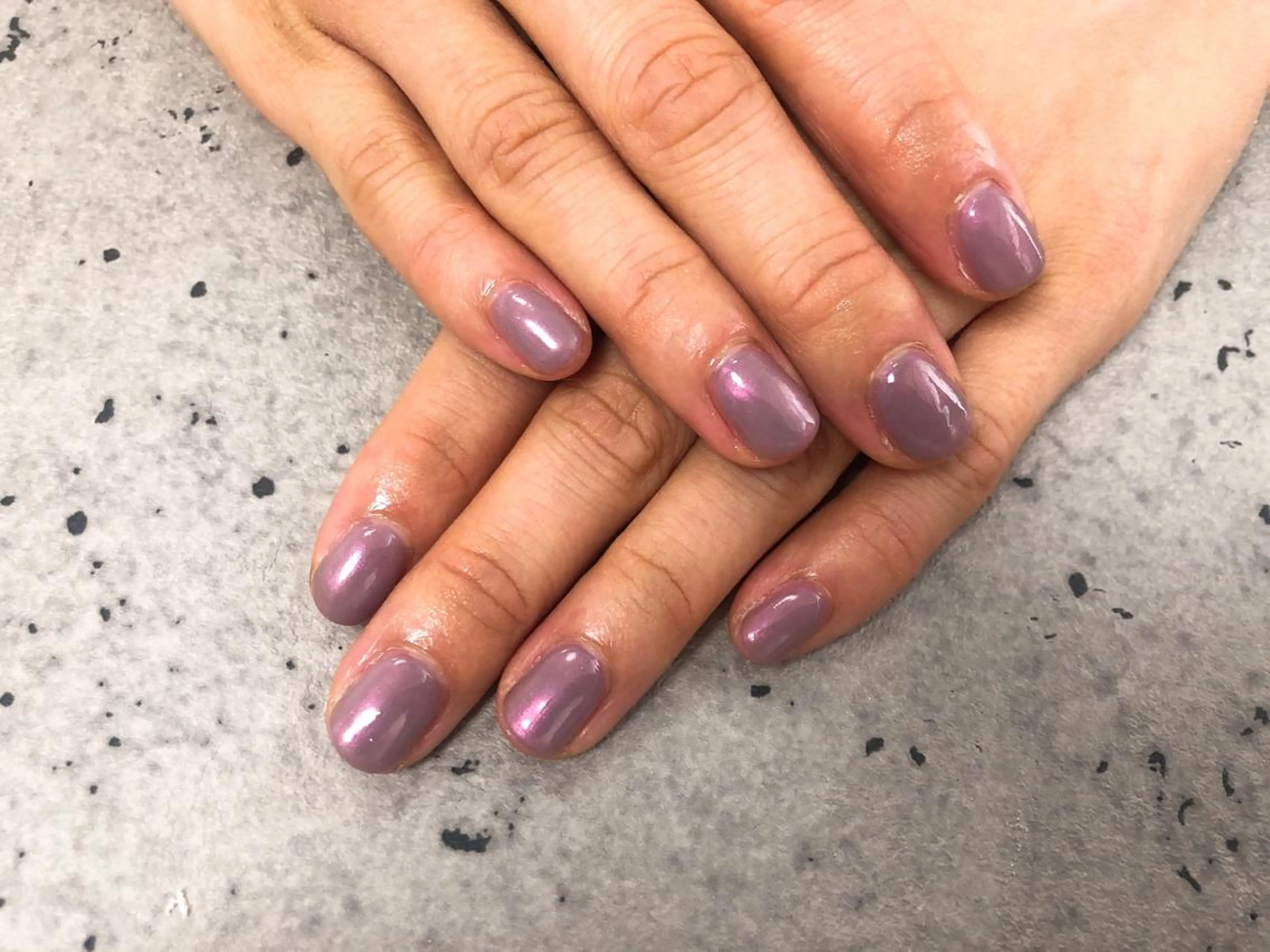 ネイル ワンカラーネイル ハンドネイル Mogu nail 二子玉川のネイルデザイン