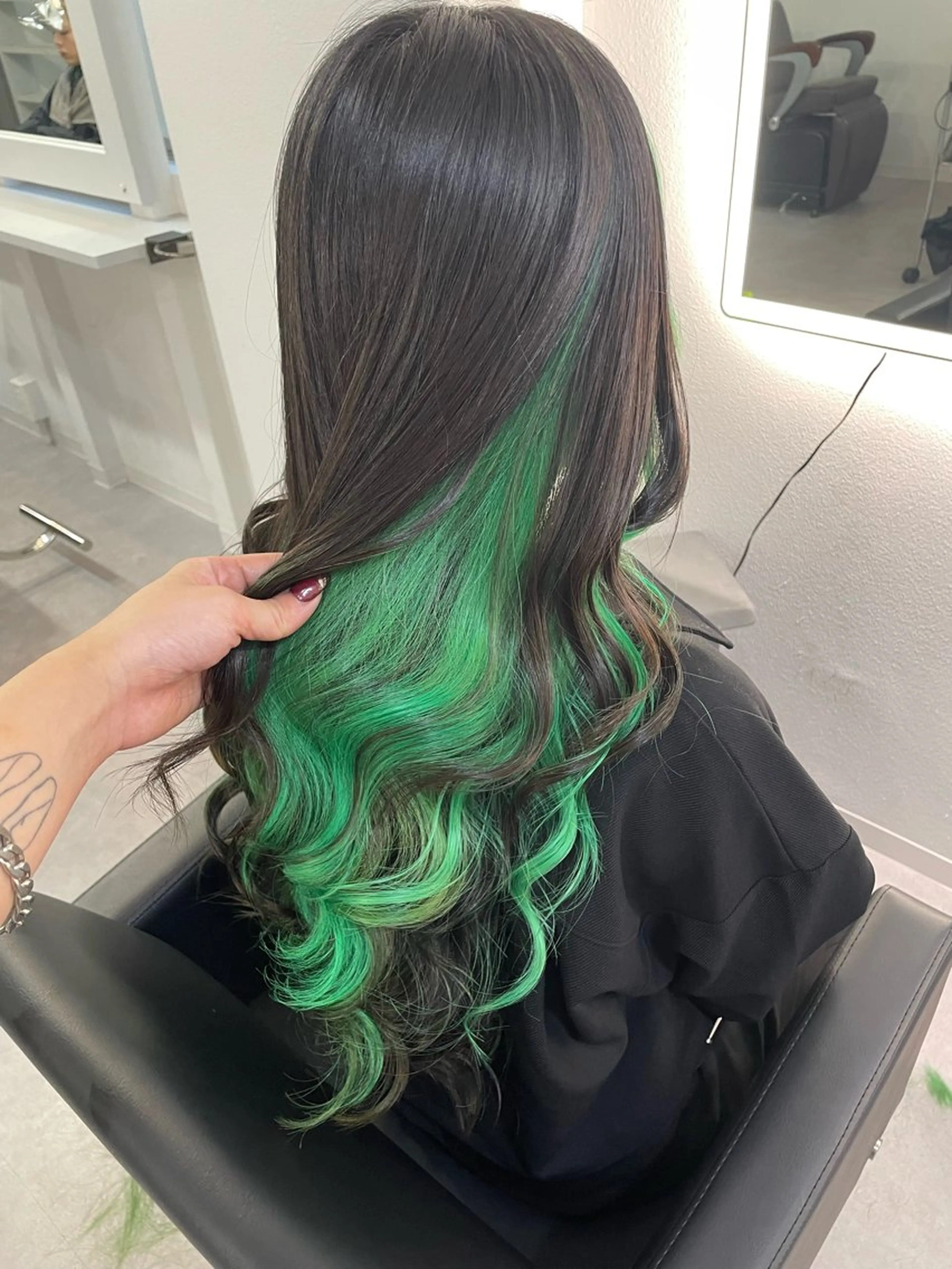 ロング カラー Cielro【 シェイロ 】所属・Cielro/ダブル カラー/西田咲希のヘアスタイル