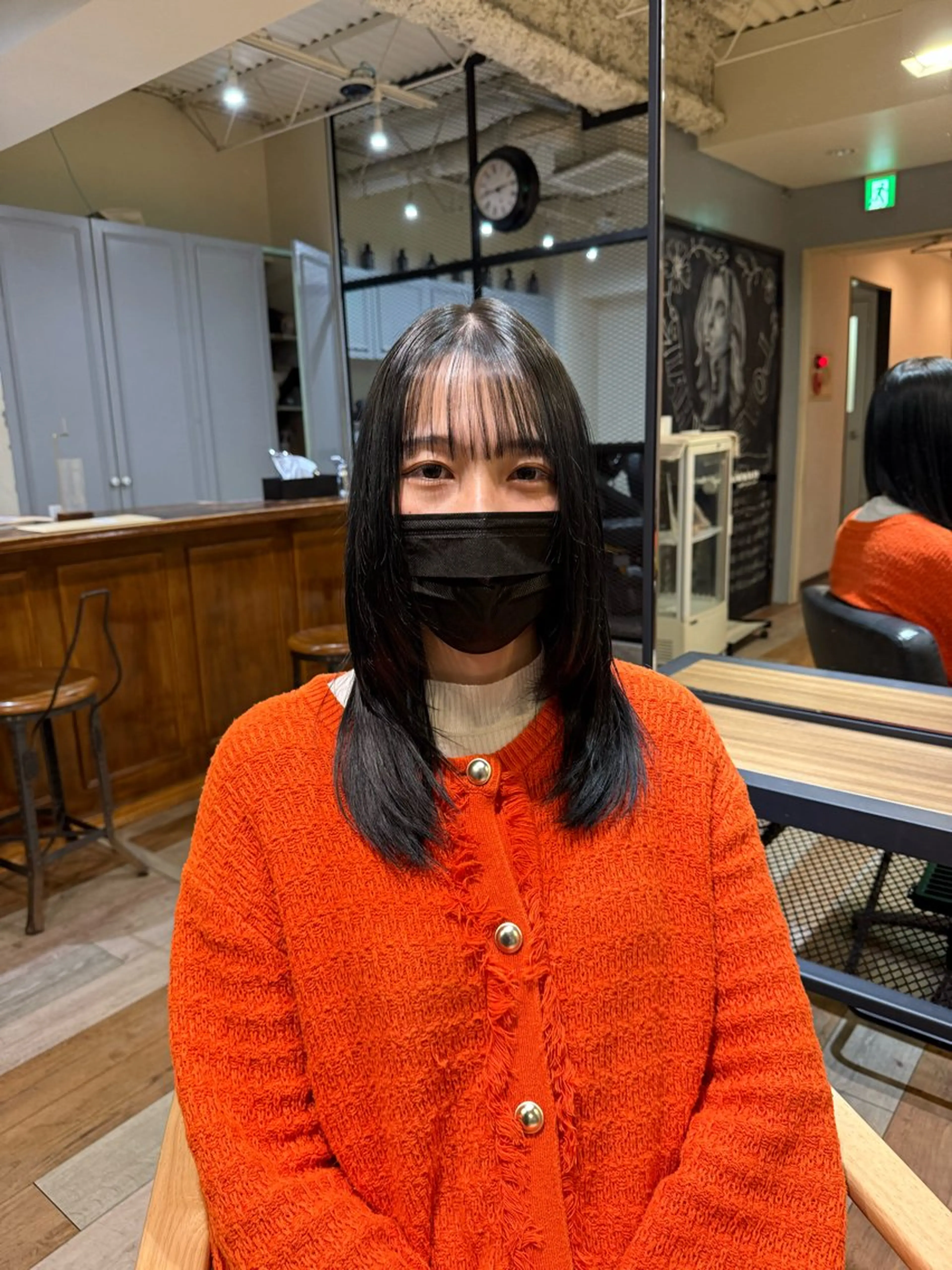 ミディアム ケアカラー ヘアカラー トリートメント メンズカット/パーマ 艶カラーTAIGA︎のヘアスタイル