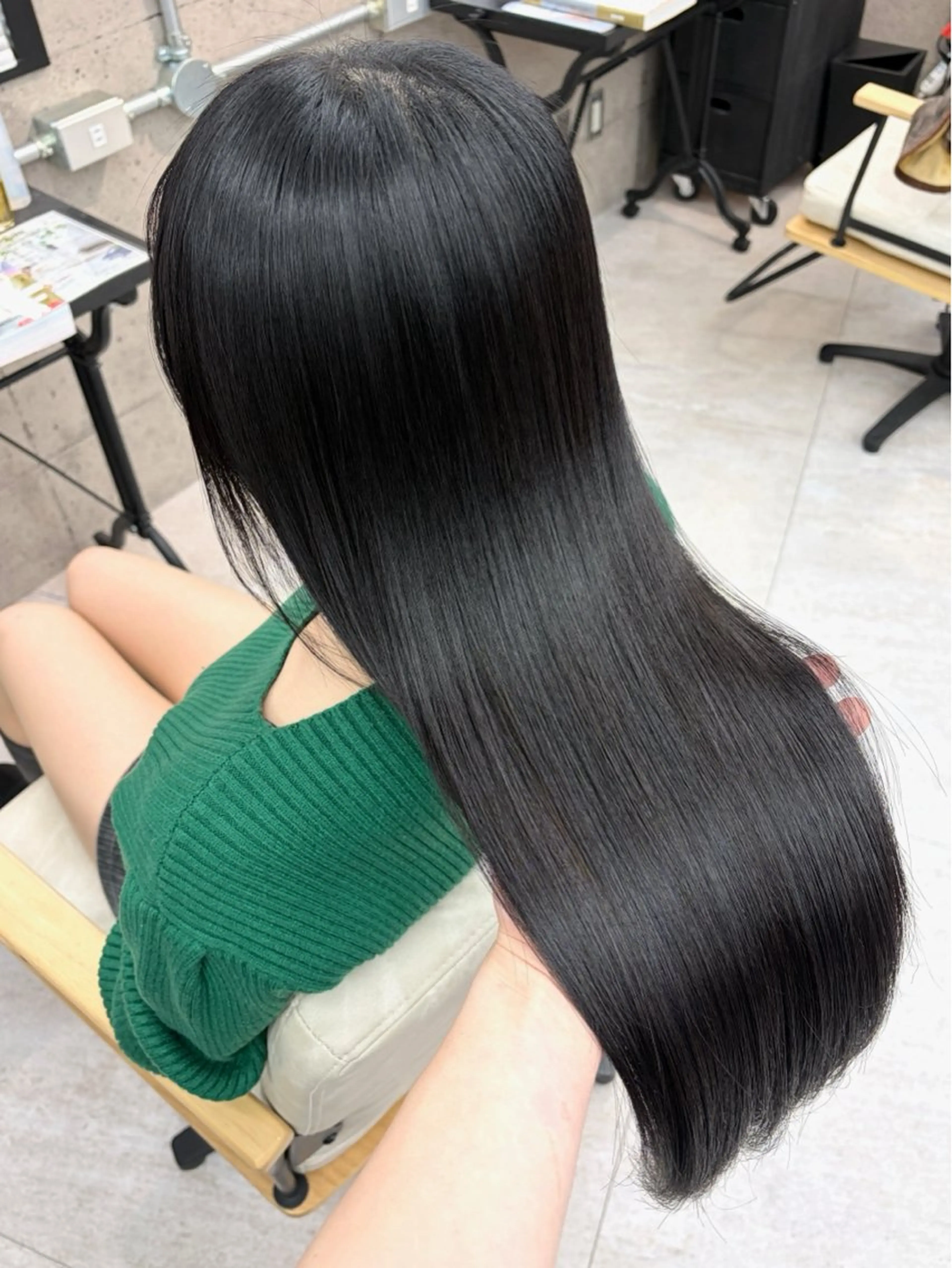 ロング カラー パーマ 🌸東中野/髪質改善 美髪特化/櫻井🌸のヘアスタイル