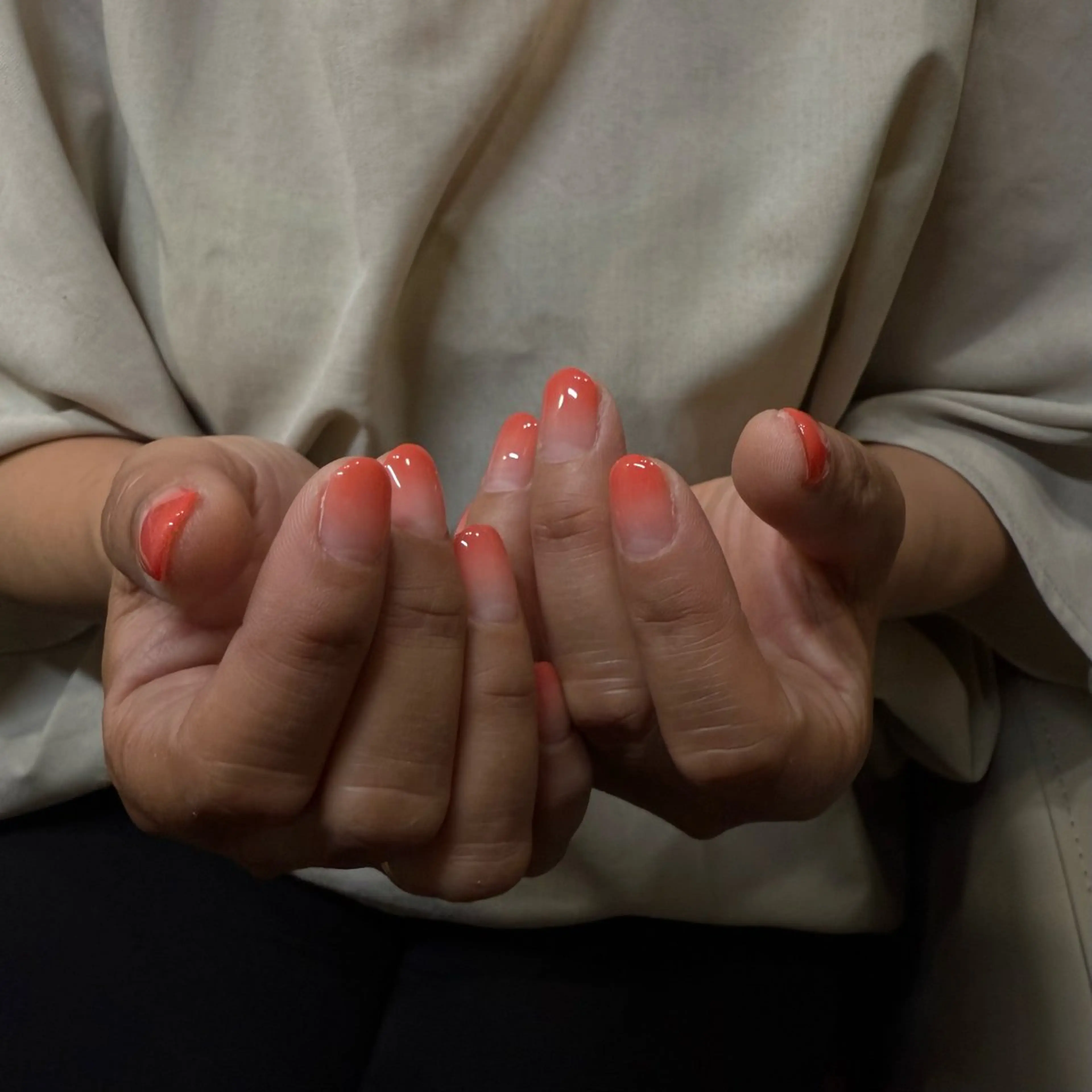 カラーグラデーション【フィルイン】オフ＆ケア込み🍹の写真