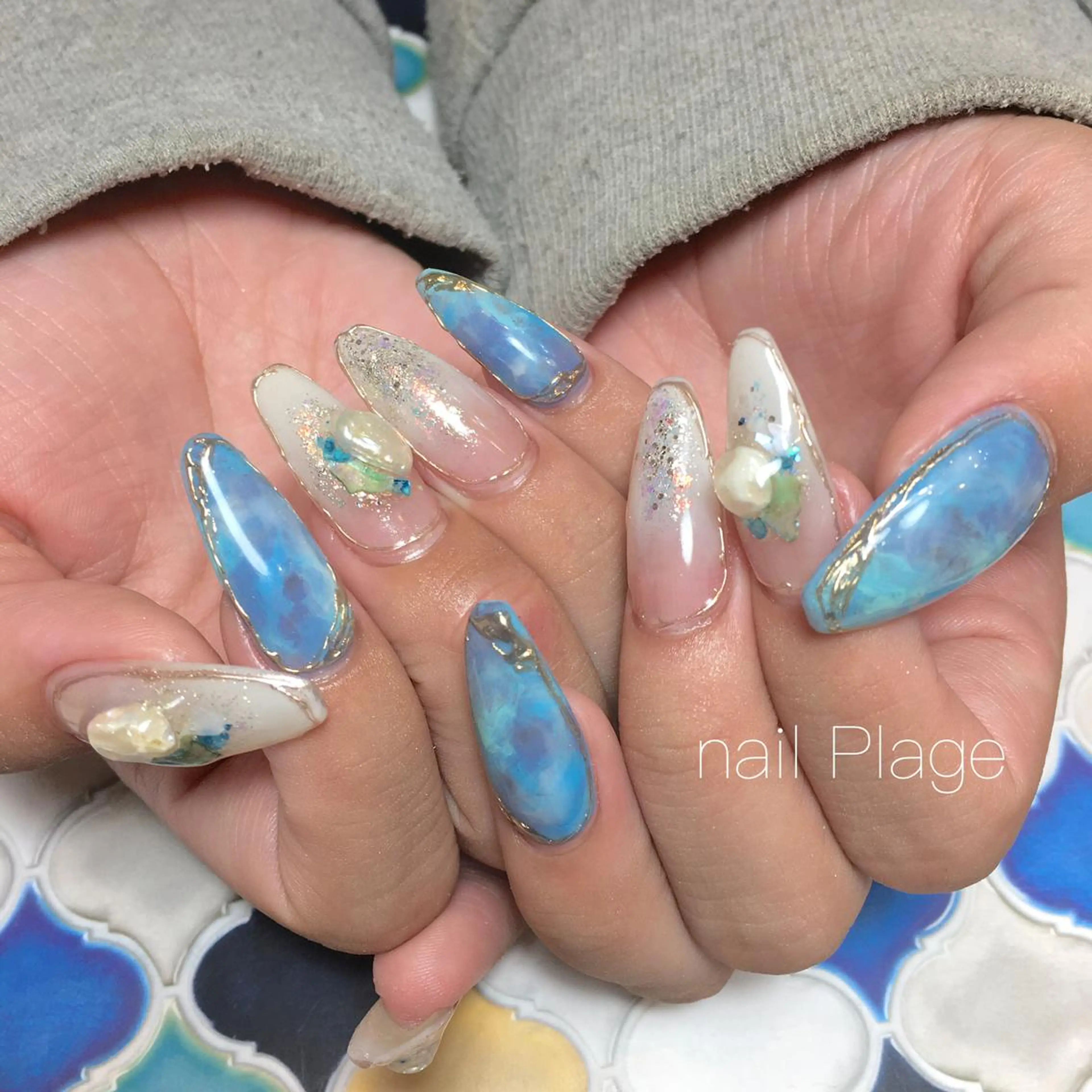 ネイル nail Plage Imai kanaのネイルデザイン