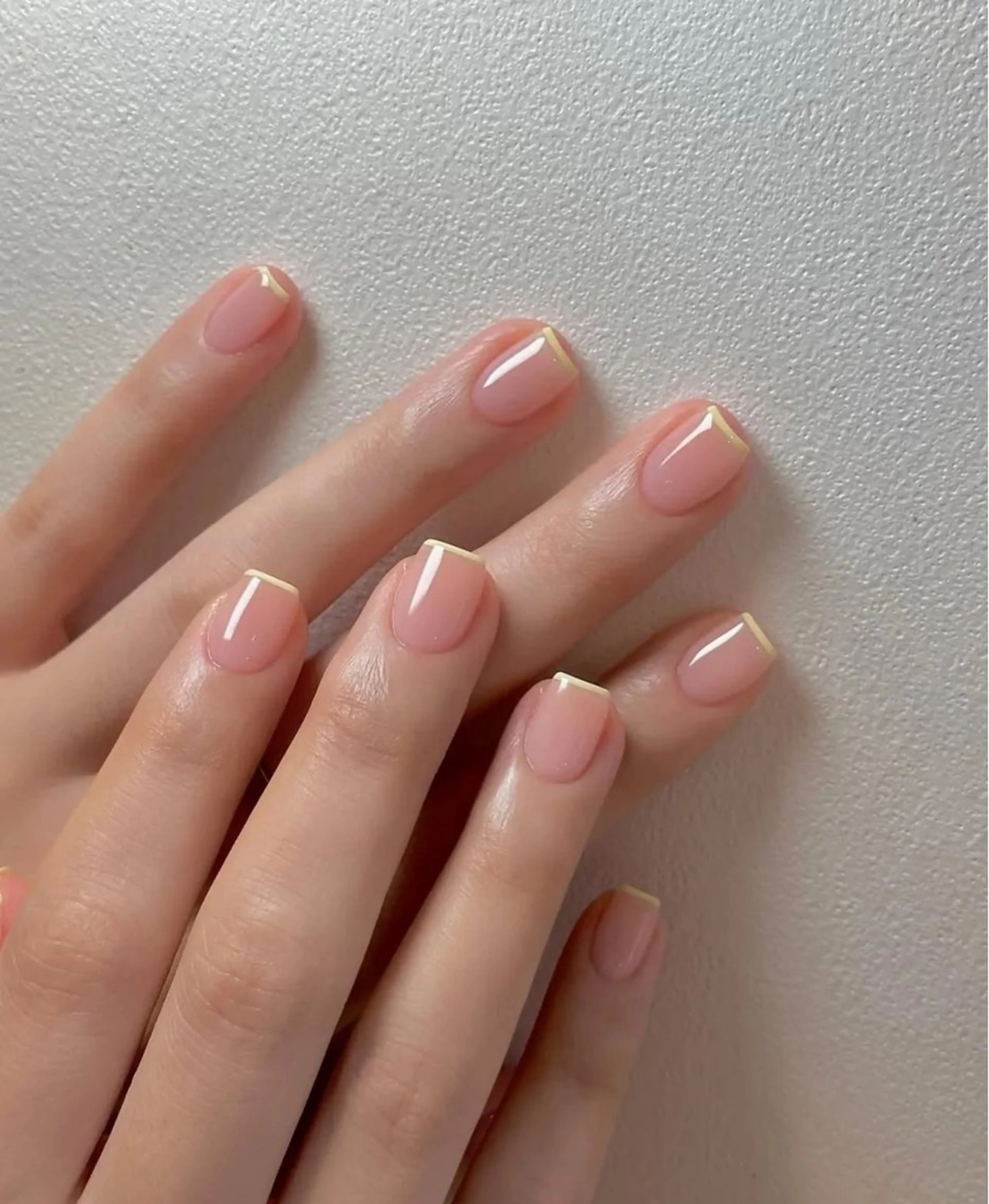 ネイル アートネイル フレンチネイル ジェルネイル キラキラネイル ニュアンスネイル ハンドネイル Ryu Nail Studio所属・Ryu Nail YukiChanのネイルデザイン