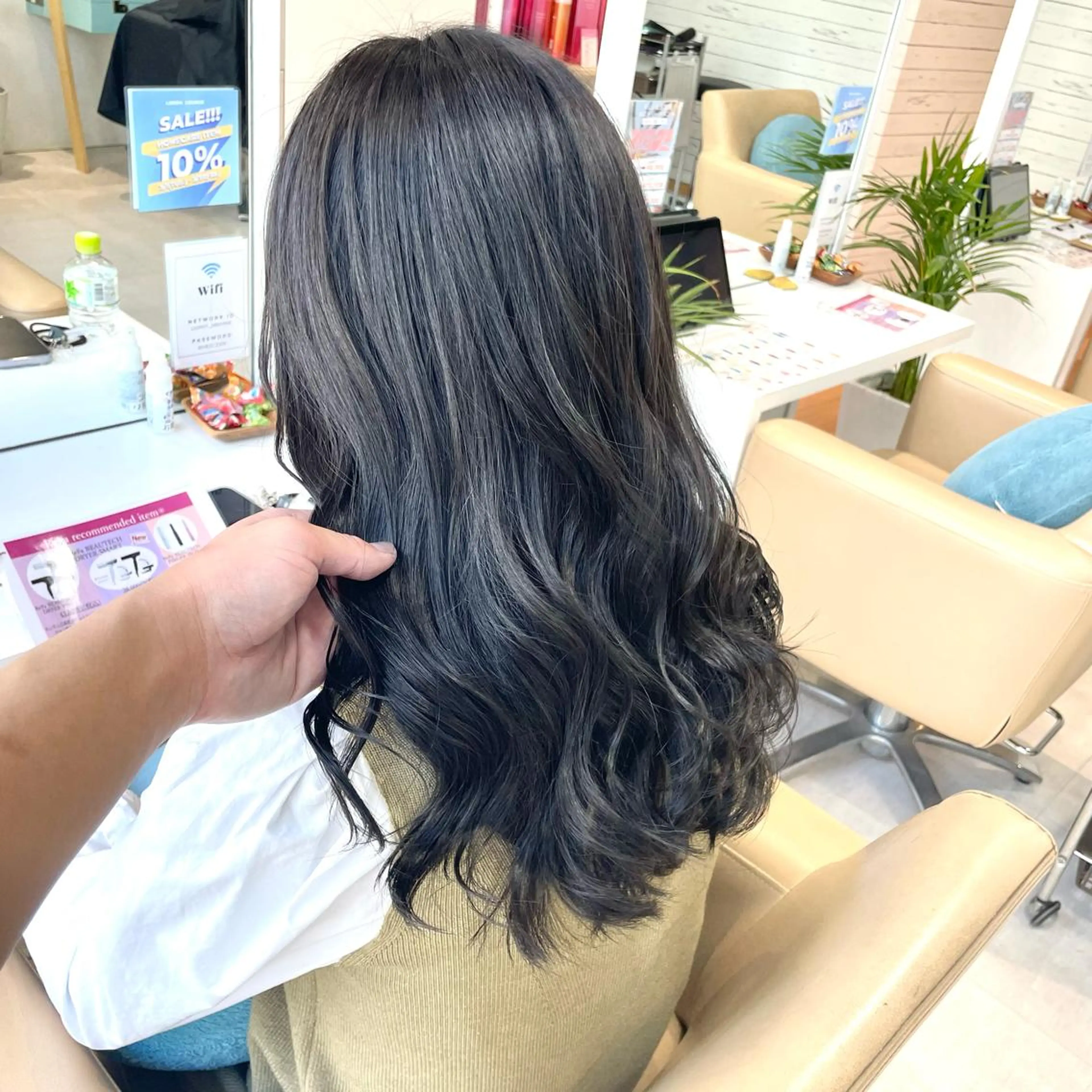 ロング カラー 💫小顔カット TAROのヘアスタイル