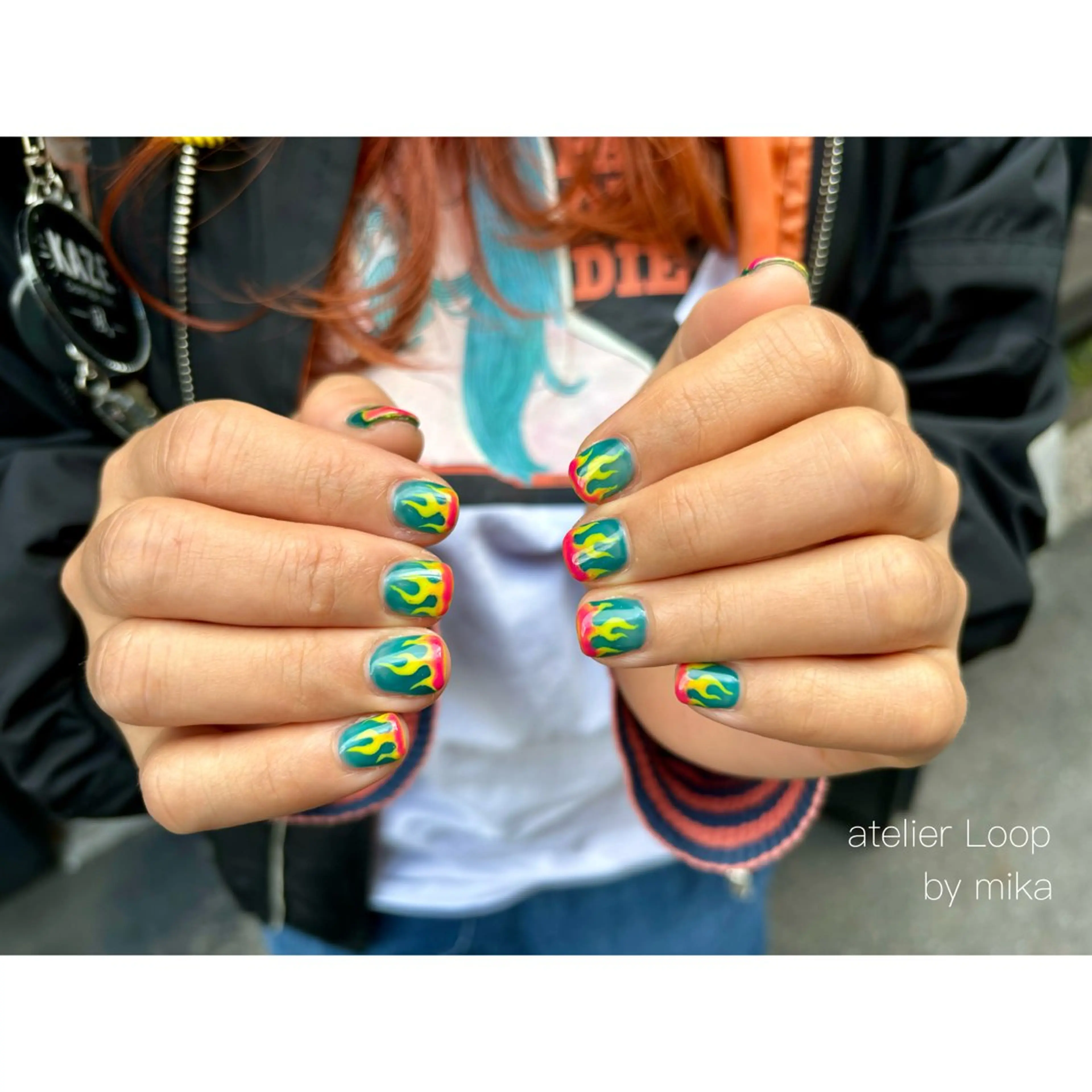 ネイル atelierLoopbyshiho所属・atelier Loop♪MIKAのネイルデザイン